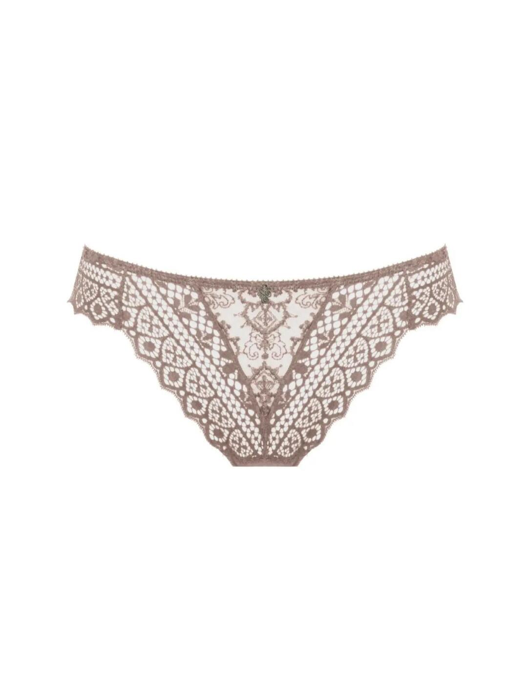 Empreinte Cassiopee Thong Lace Semi Sheer Low Rise Womens Luxury Lingerie 01151 - Picture 22 of 27