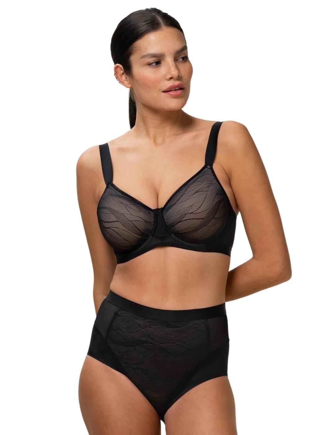 Triumph Airy Sensation Minimiser Bra 10167916 W01 Underwired Slimming Bras - Picture 7 of 17