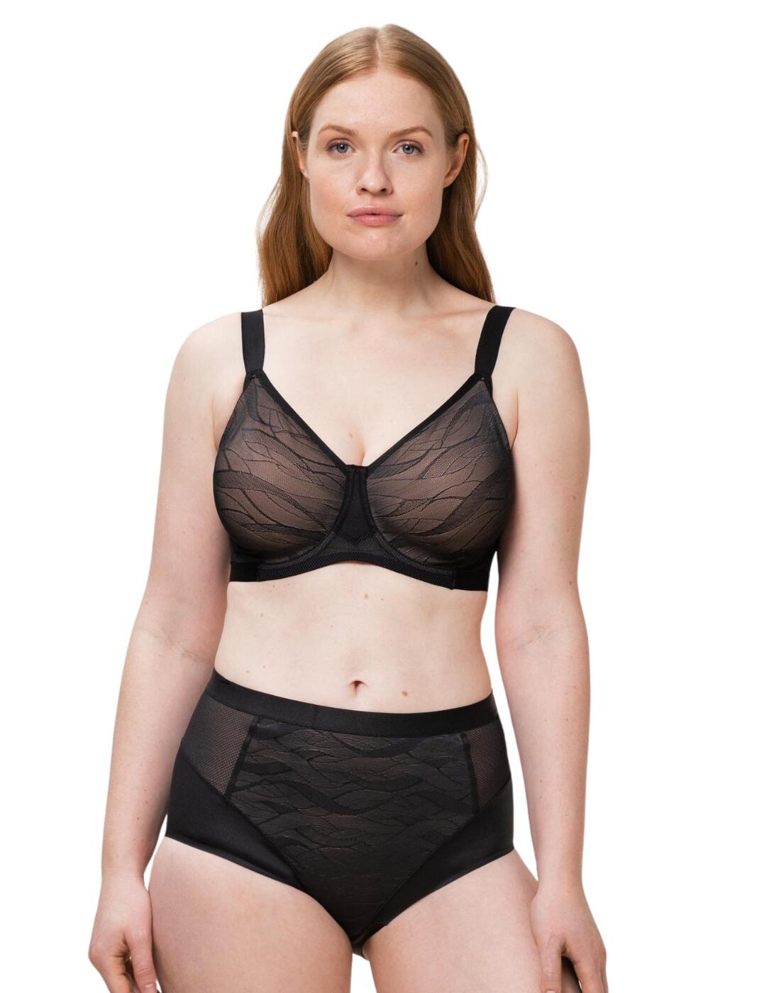 Triumph Airy Sensation Minimiser Bra 10167916 W01 Underwired Slimming Bras - Picture 8 of 17