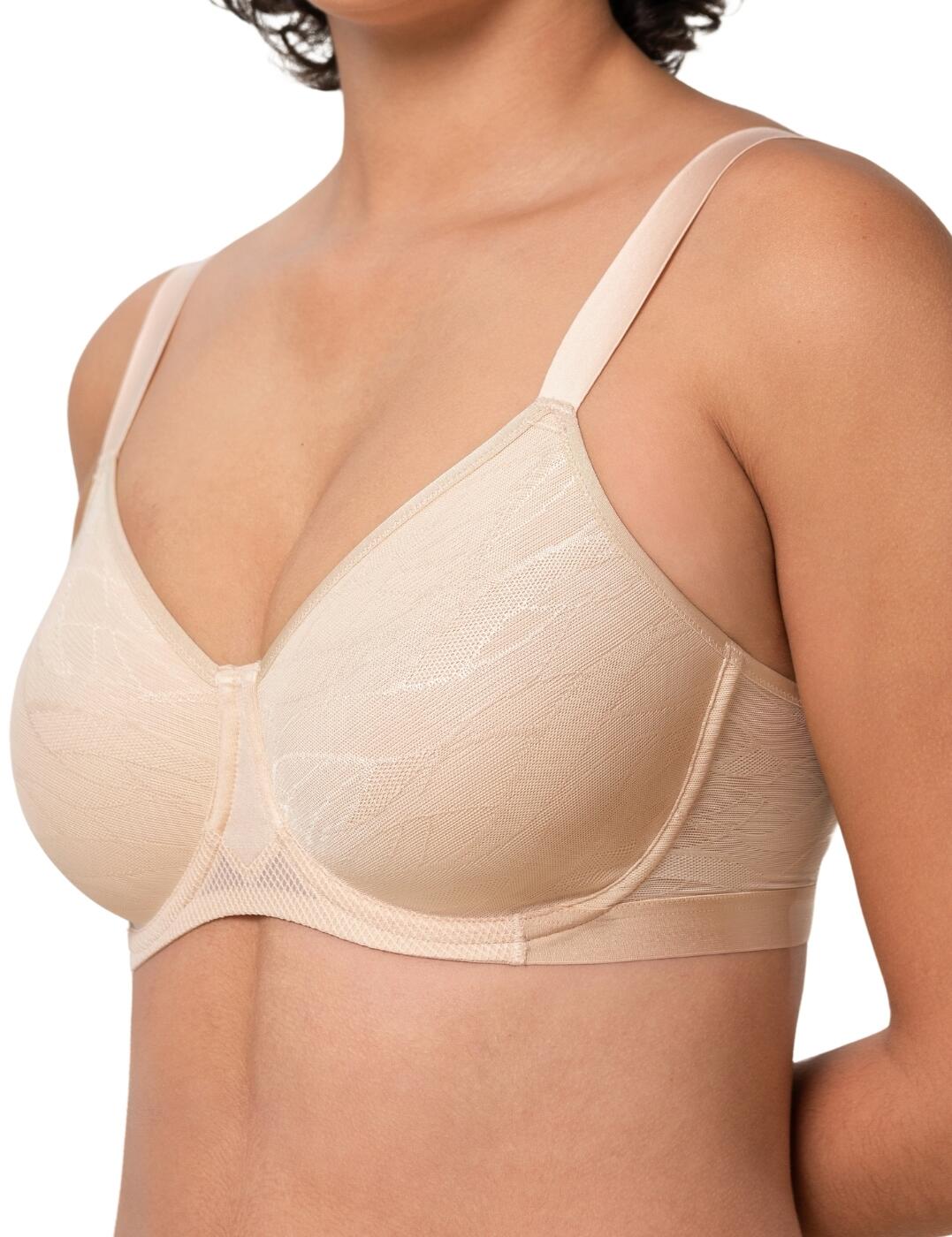 Triumph Airy Sensation Minimiser Bra 10167916 W01 Underwired Slimming Bras - Picture 11 of 17