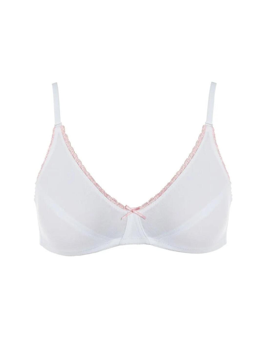 Royce My First Bra Missy Soft Cup Bra 2 Pack 8000 Non-wired 100% Cotton - Picture 11 of 12