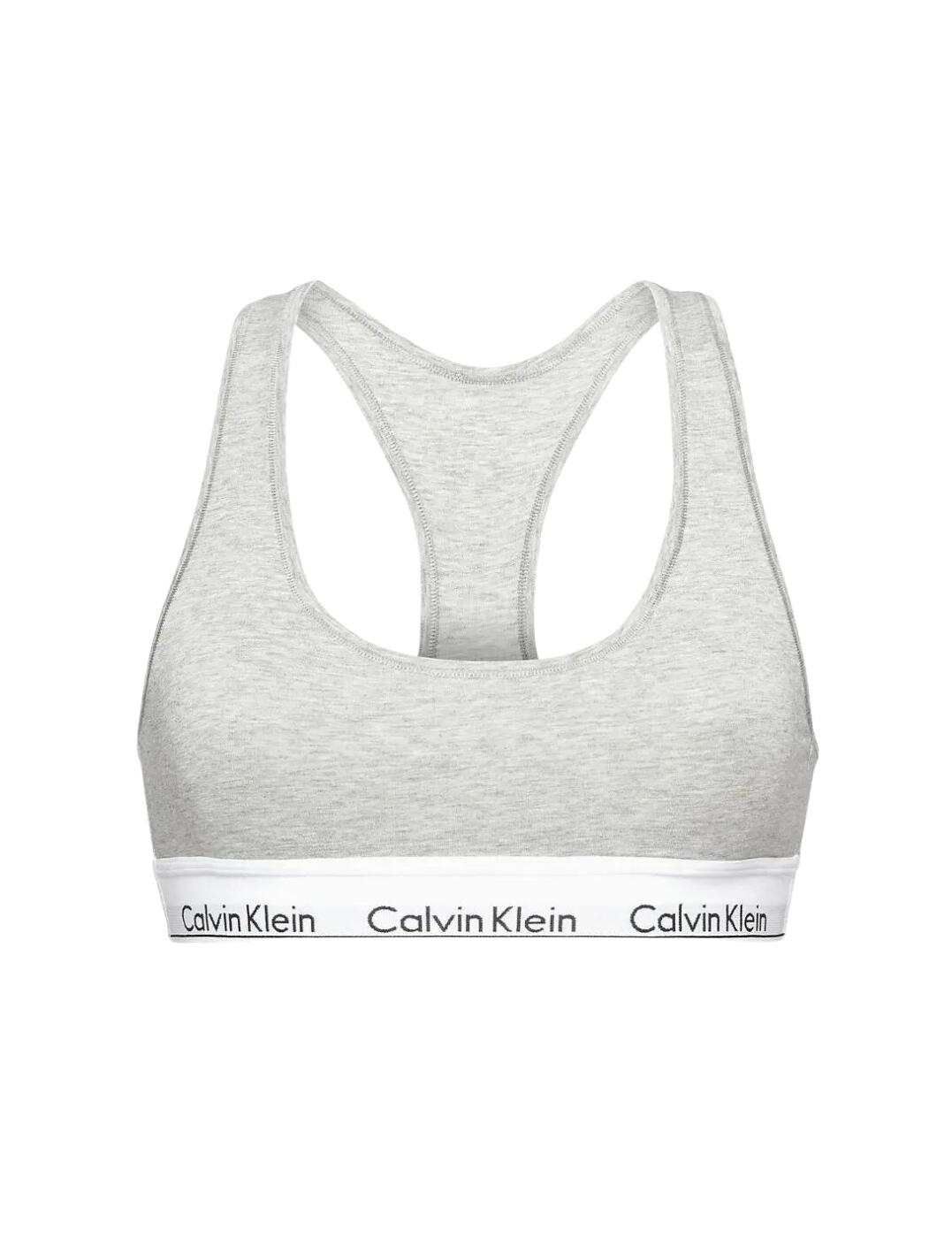 Calvin Klein Modern Cotton Bralette Unlined Wireless Racerback Bras 0000F3785E - Picture 11 of 15