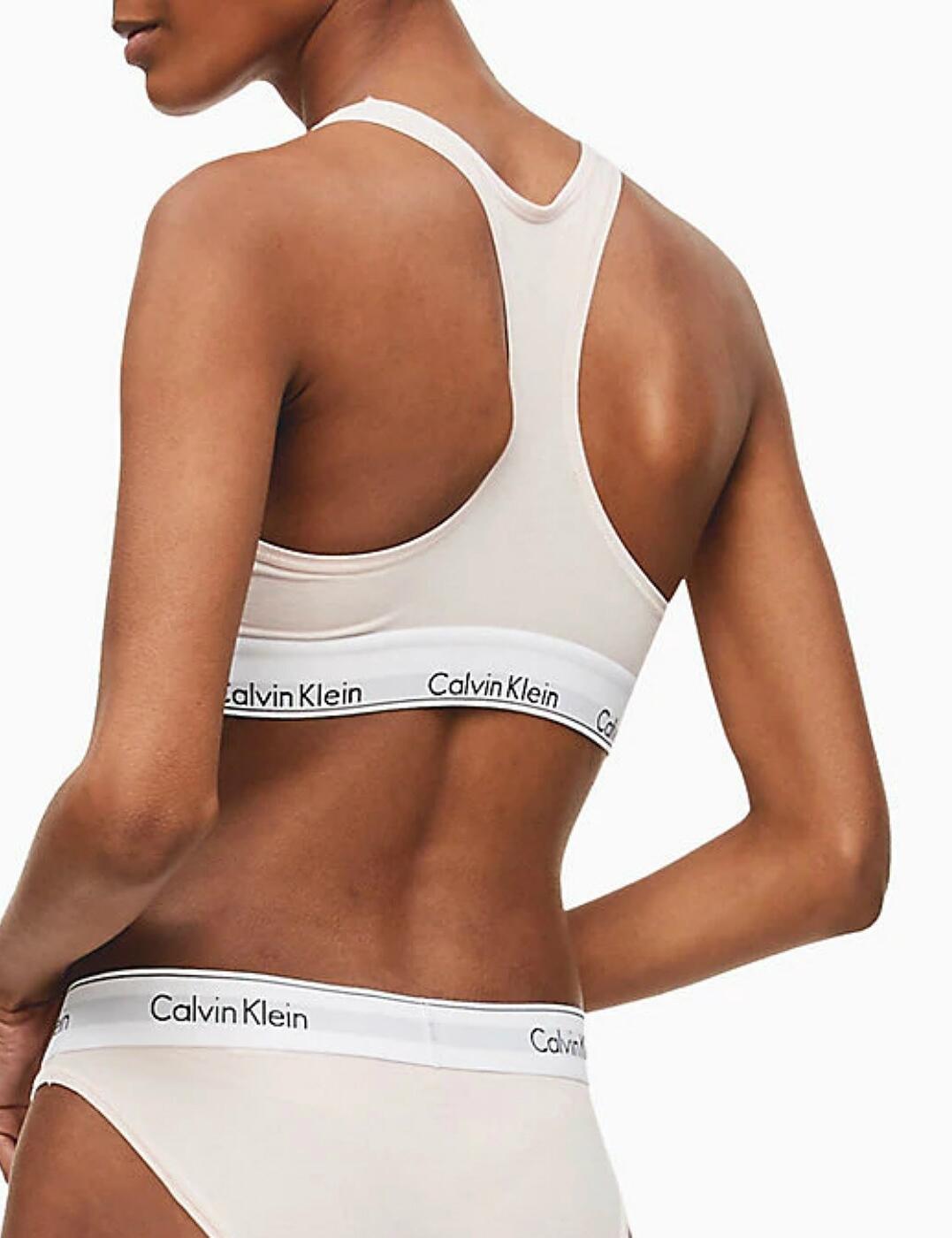 Calvin Klein Modern Cotton Bralette Unlined Wireless Racerback Bras 0000F3785E - Picture 13 of 15