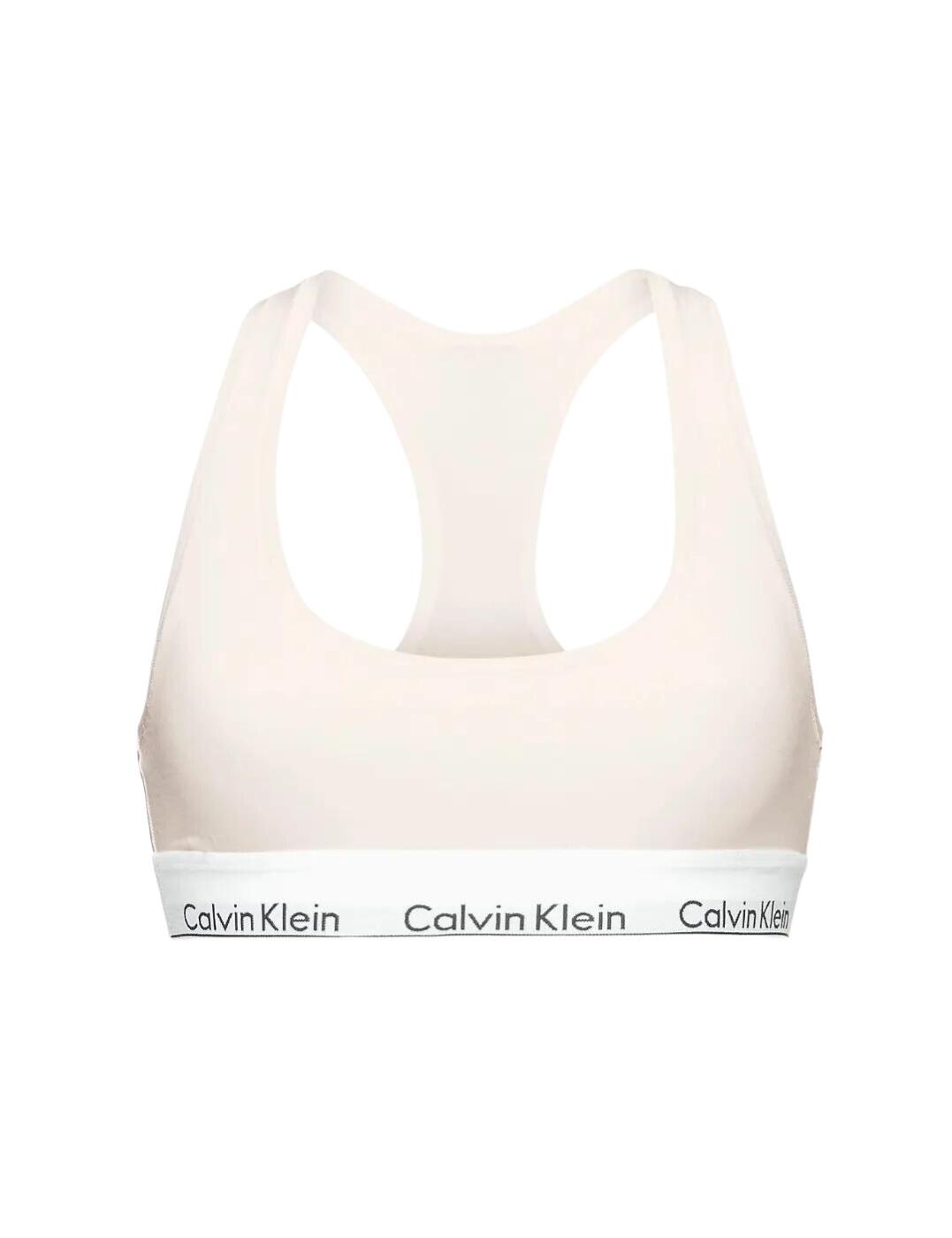 Calvin Klein Modern Cotton Bralette Unlined Wireless Racerback Bras 0000F3785E - Picture 14 of 15