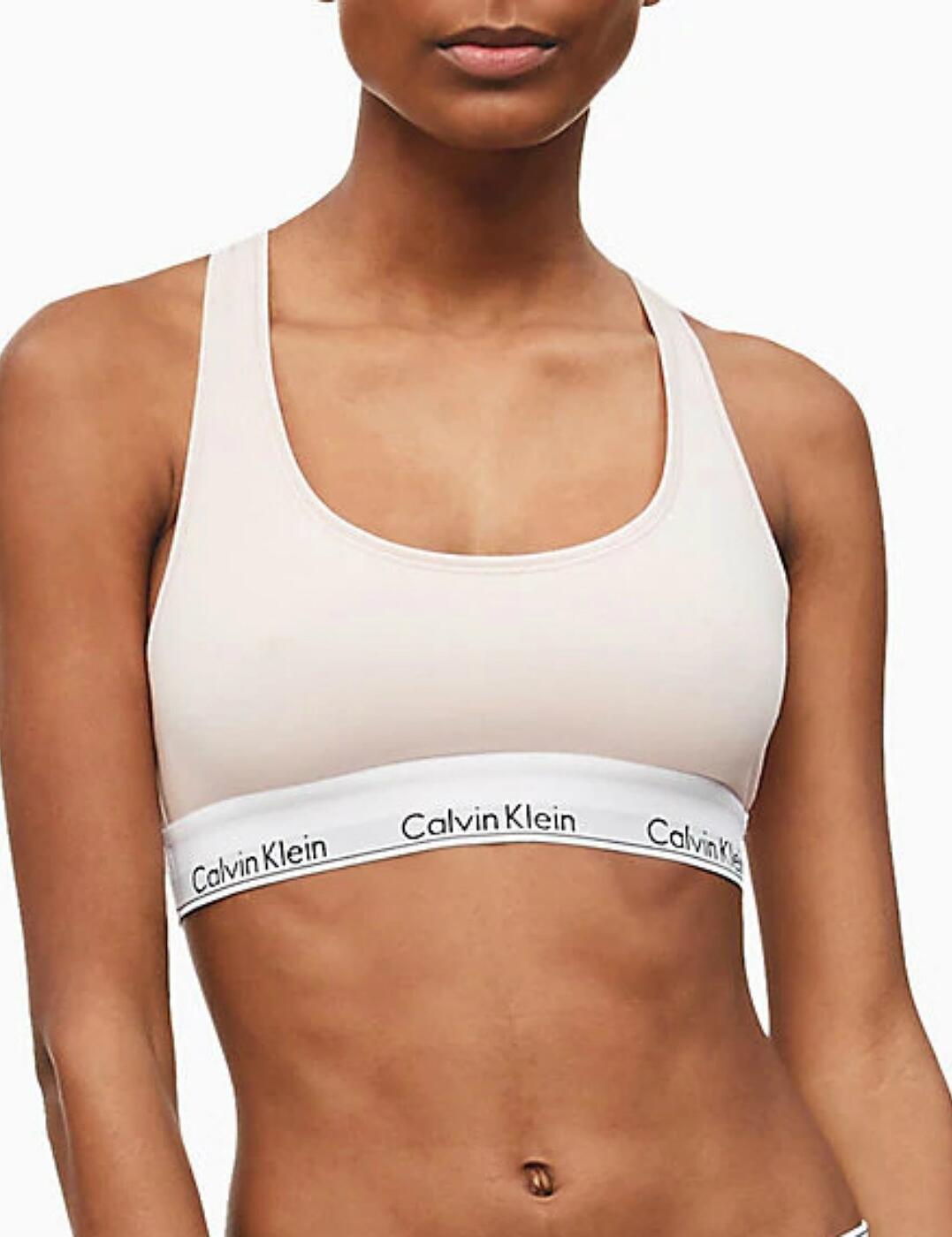 Calvin Klein Modern Cotton Bralette Unlined Wireless Racerback Bras 0000F3785E - Picture 15 of 15