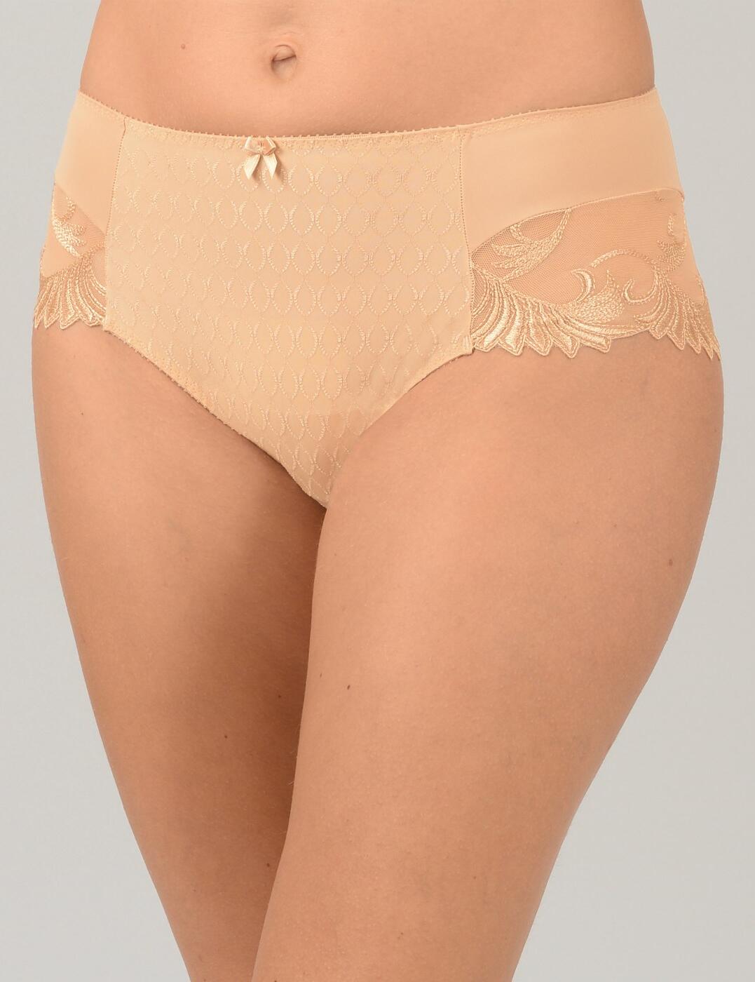 Empreinte Thalia Panty Mid Rise Womens Luxury Embroidered Lingerie 1556 - Picture 8 of 10
