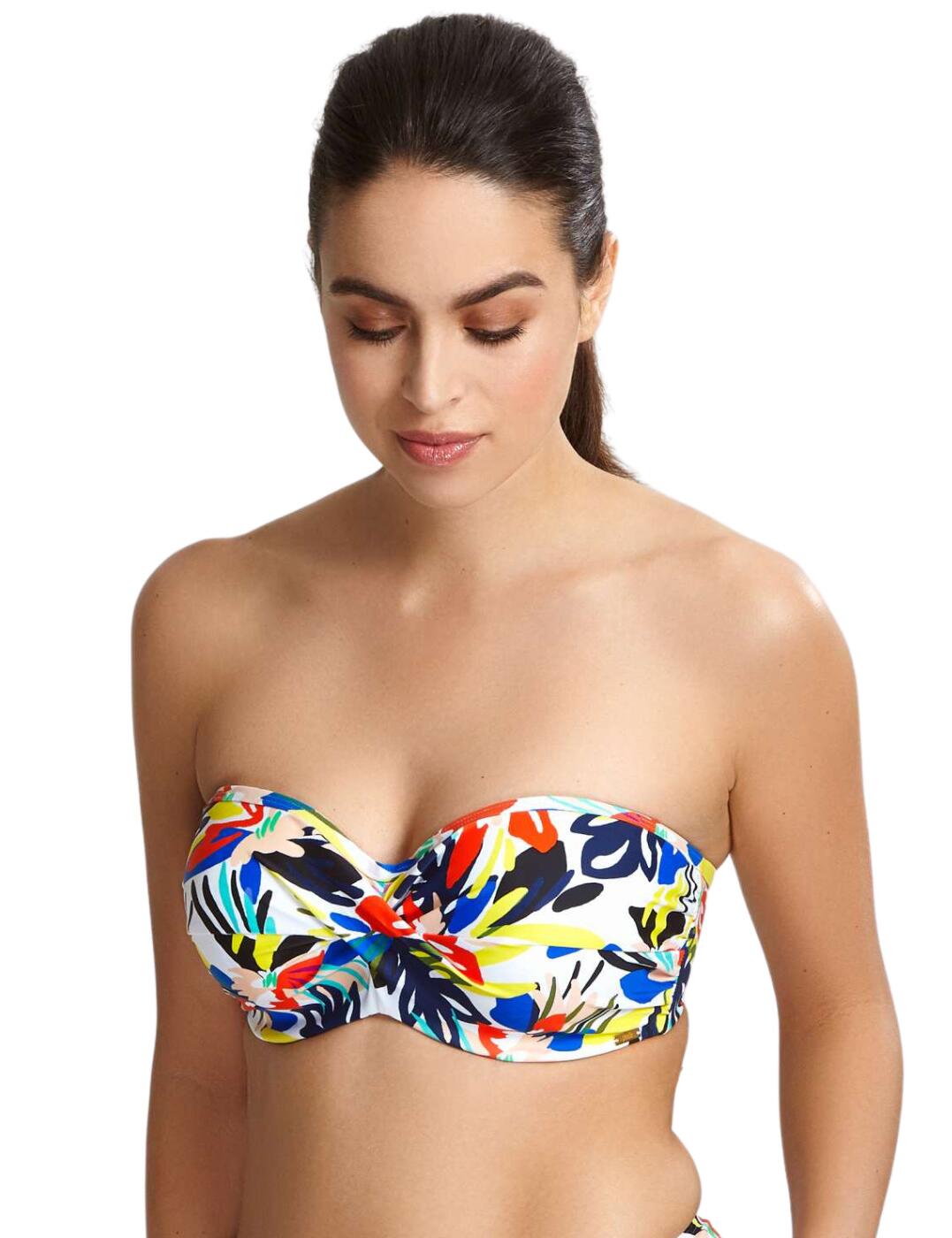 Panache Anya Riva Bandeau Bikini Top SW1403 Womens Swimwear Floral Print