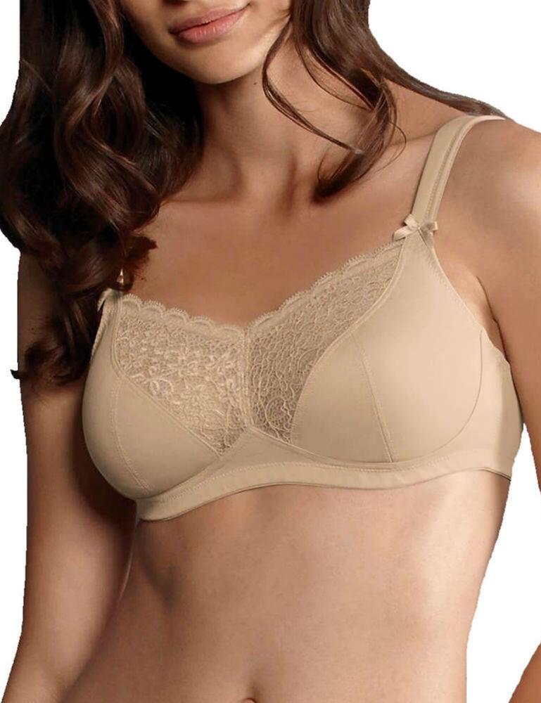 Anita Havanna Post Mastectomy Bra 5712X Pretty Lace Non-Wired Double Pockets - Picture 10 of 11