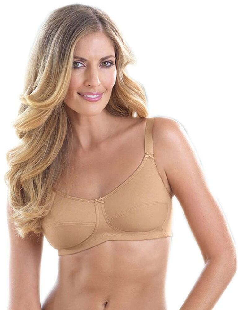 Anita Care Allie Cotton Post Mastectomy Bra 5301X Non-Wired 97% Cotton Bras - Picture 4 of 8