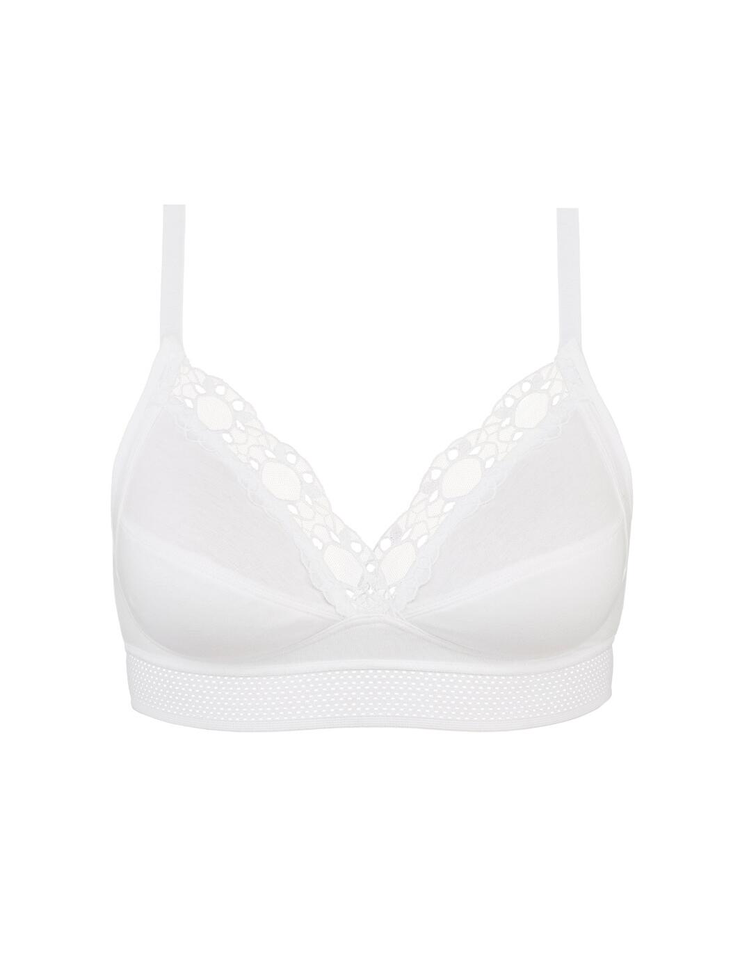 Playtex Organic Cotton Bra P0AUA Wirefree Soft Cup Feel Good Full Cup Bras - Picture 10 of 24