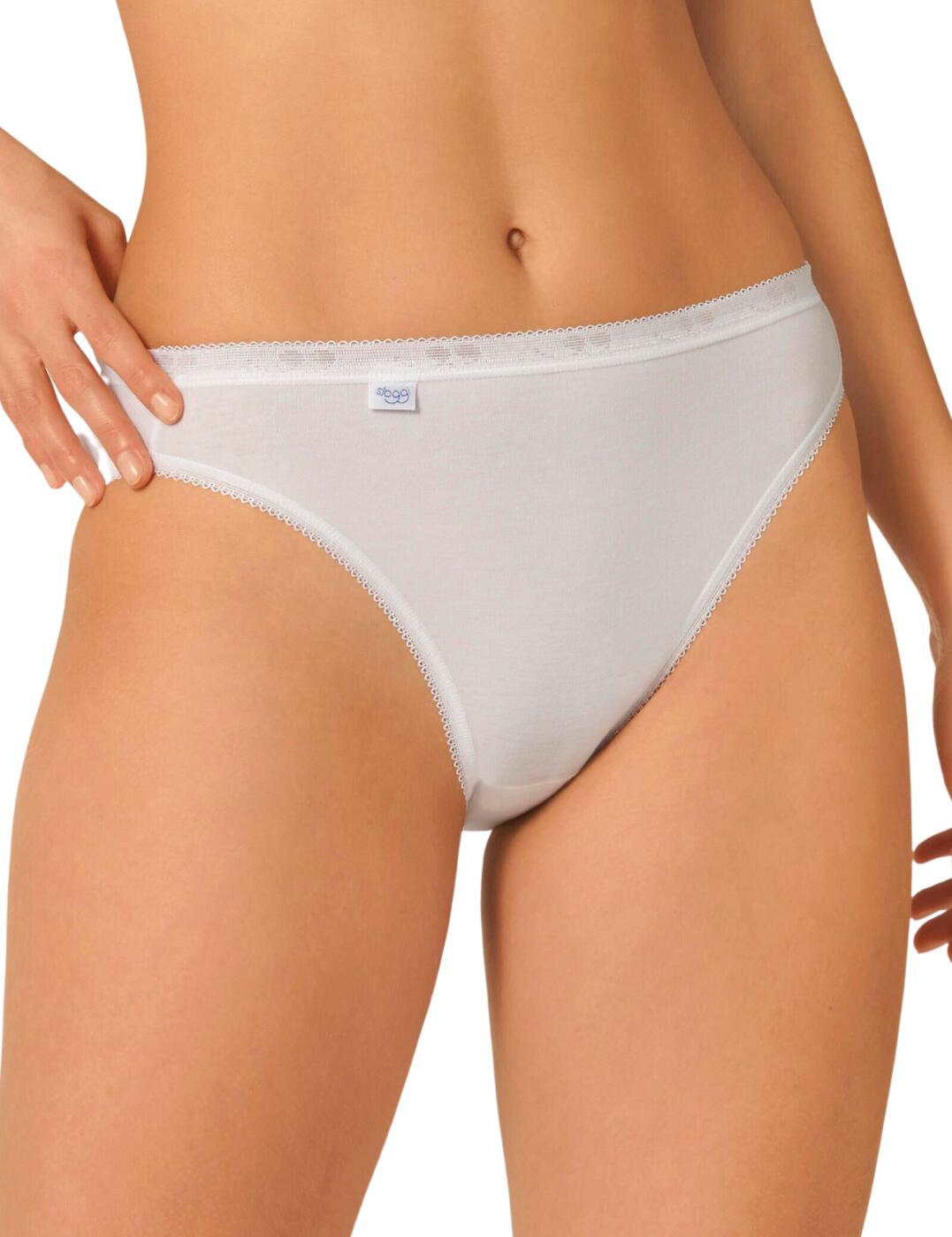 Sloggi Basic+ Tai Brief 10005039 Womens Comfortable Everyday Knickers - Picture 7 of 9