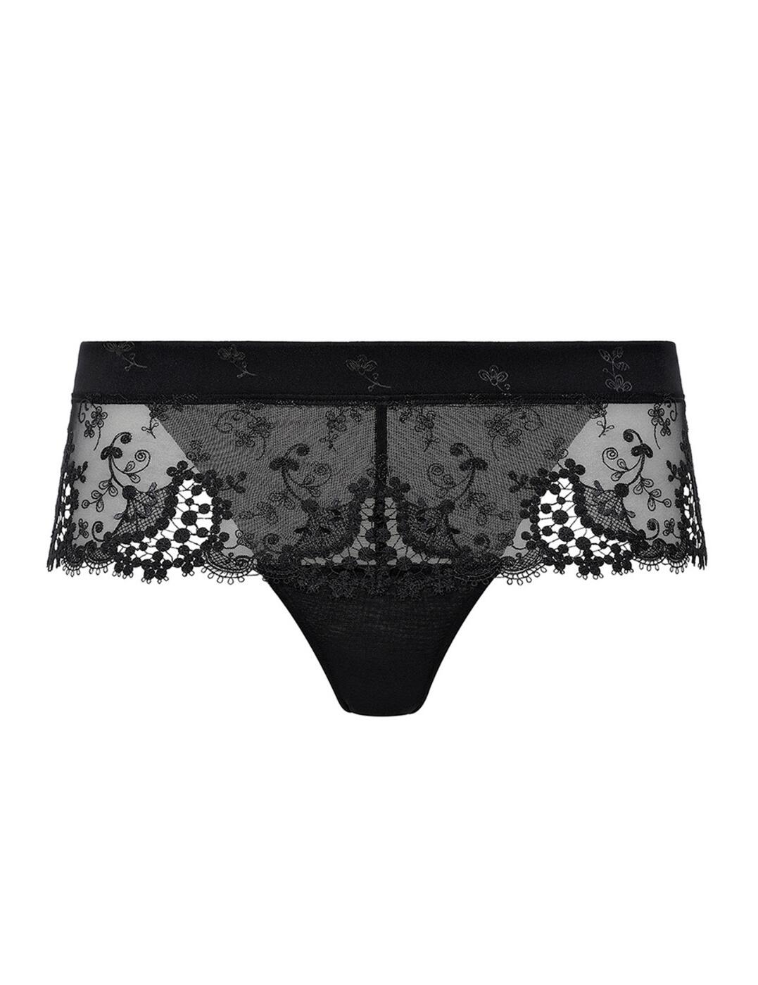 Simone Perele Wish Shorty Brief Low Rise Lacy Womens Luxury Knickers 12B630 - Picture 4 of 33
