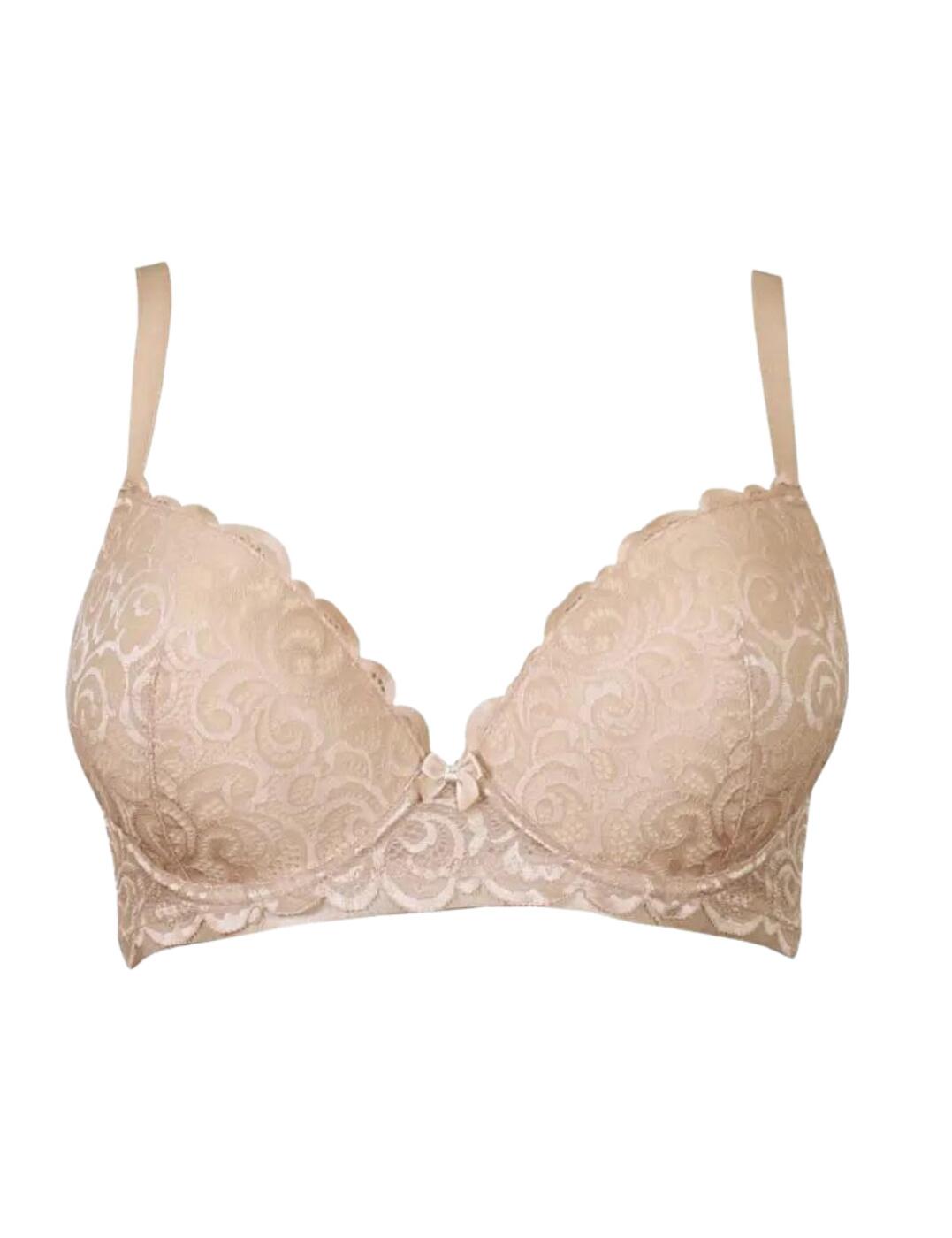 Pour Moi Romance Bra Push Up Plunge Underwired Lace Womens Lingerie 183002 - Picture 3 of 41
