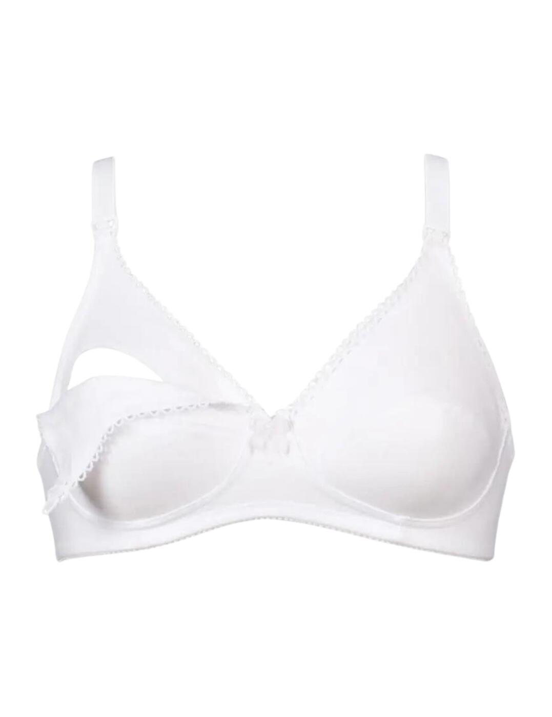 Naturana Solution Nursing Bra 5089 Non-Padded Non-Wired Cotton Maternity Bras - Picture 9 of 30