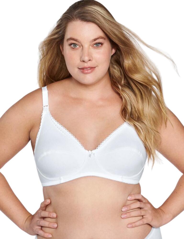 Naturana Solution Nursing Bra 5089 Non-Padded Non-Wired Cotton Maternity Bras - Picture 16 of 30