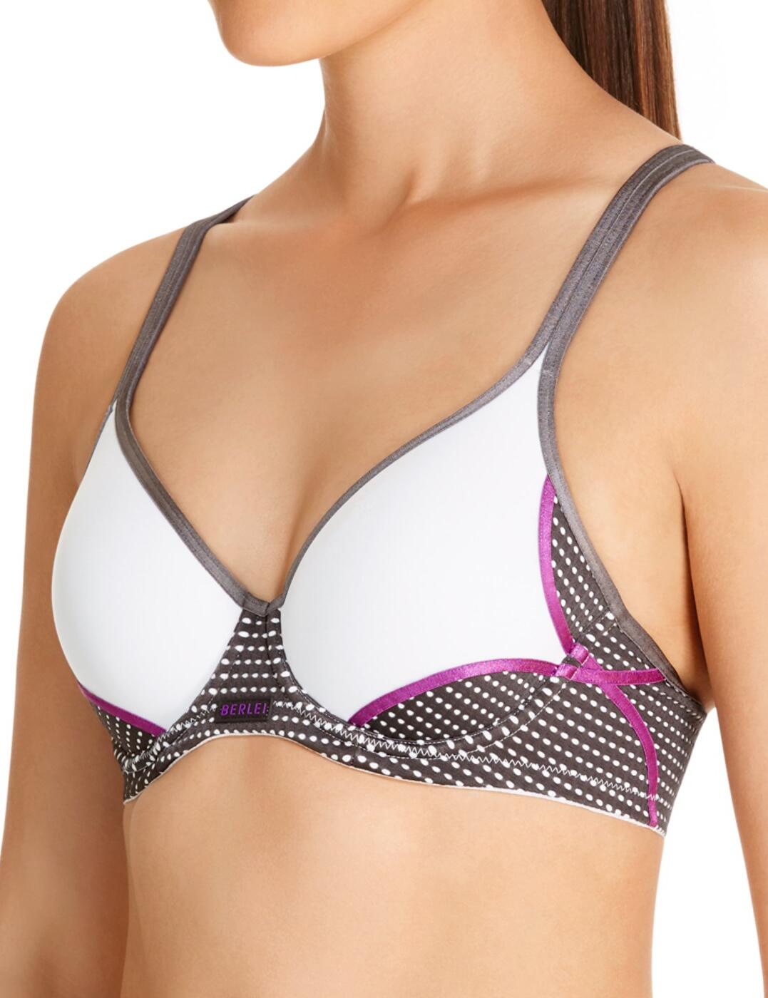 Berlei Electrify Mesh Padded Sports Bra YYPV Womens Underwired Sports Bras - Picture 7 of 17