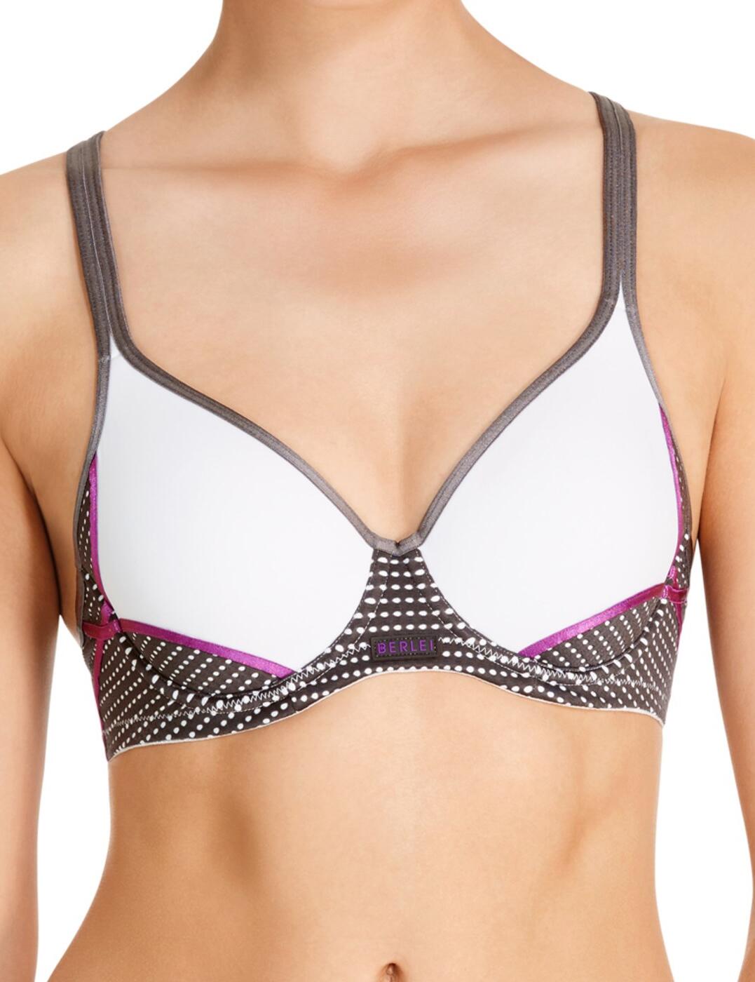 Berlei Electrify Mesh Padded Sports Bra YYPV Womens Underwired Sports Bras - Picture 8 of 17