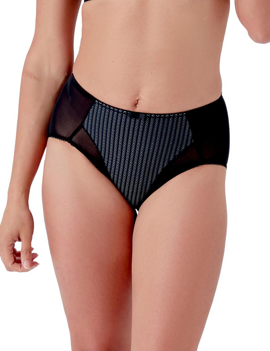 Berlei Beauty Stripe Brief Flattering Smooth High Waisted Womens Knickers B543 - Picture 2 of 35