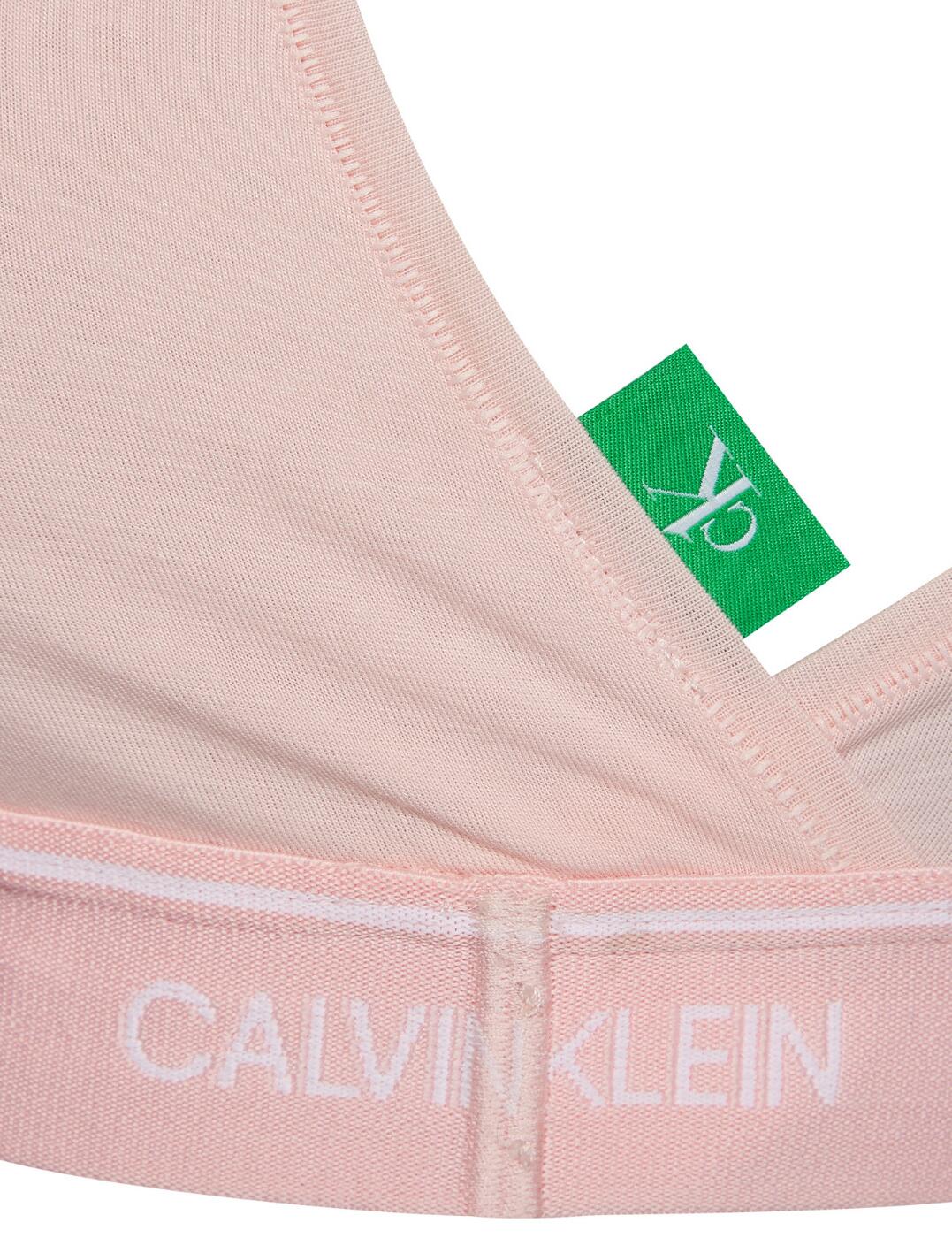 Calvin Klein CK One Recycled Unlined Bralette Bra 000QF6502E Sustainable Bras