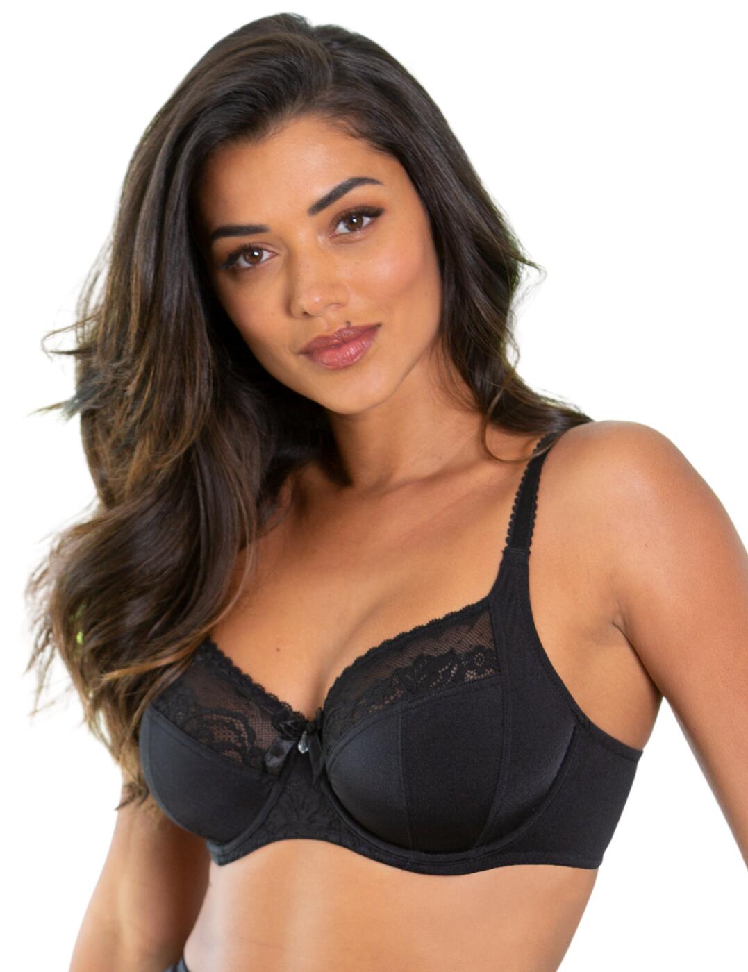 Pour Moi Aura Bra Side Support Underwired Non-Padded Womens Lingerie 21802 - Picture 7 of 23