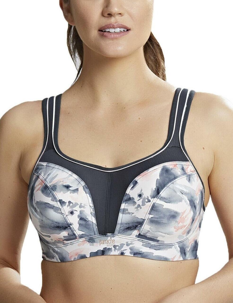 Sujetador deportivo Panache Ultimate con aros sin relleno para mujer ropa deportiva activa 5021 - Imagen 10 de 64