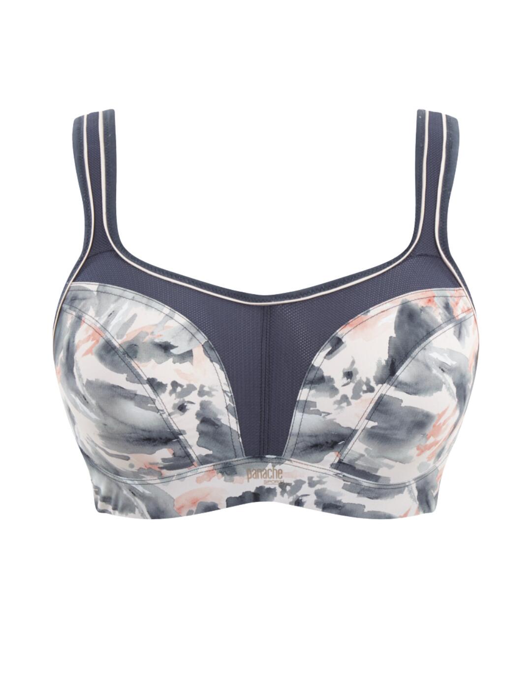 Sujetador deportivo Panache Ultimate con aros sin relleno para mujer ropa deportiva activa 5021 - Imagen 14 de 64