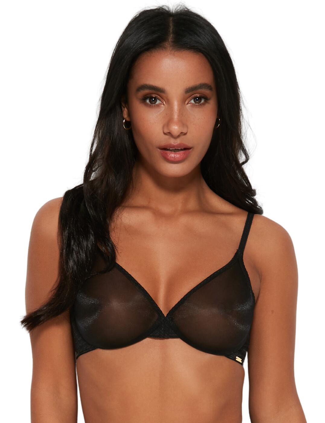 Gossard Glossies Bra Sheer Underwired Sexy Seamless Womens Lingerie 6271