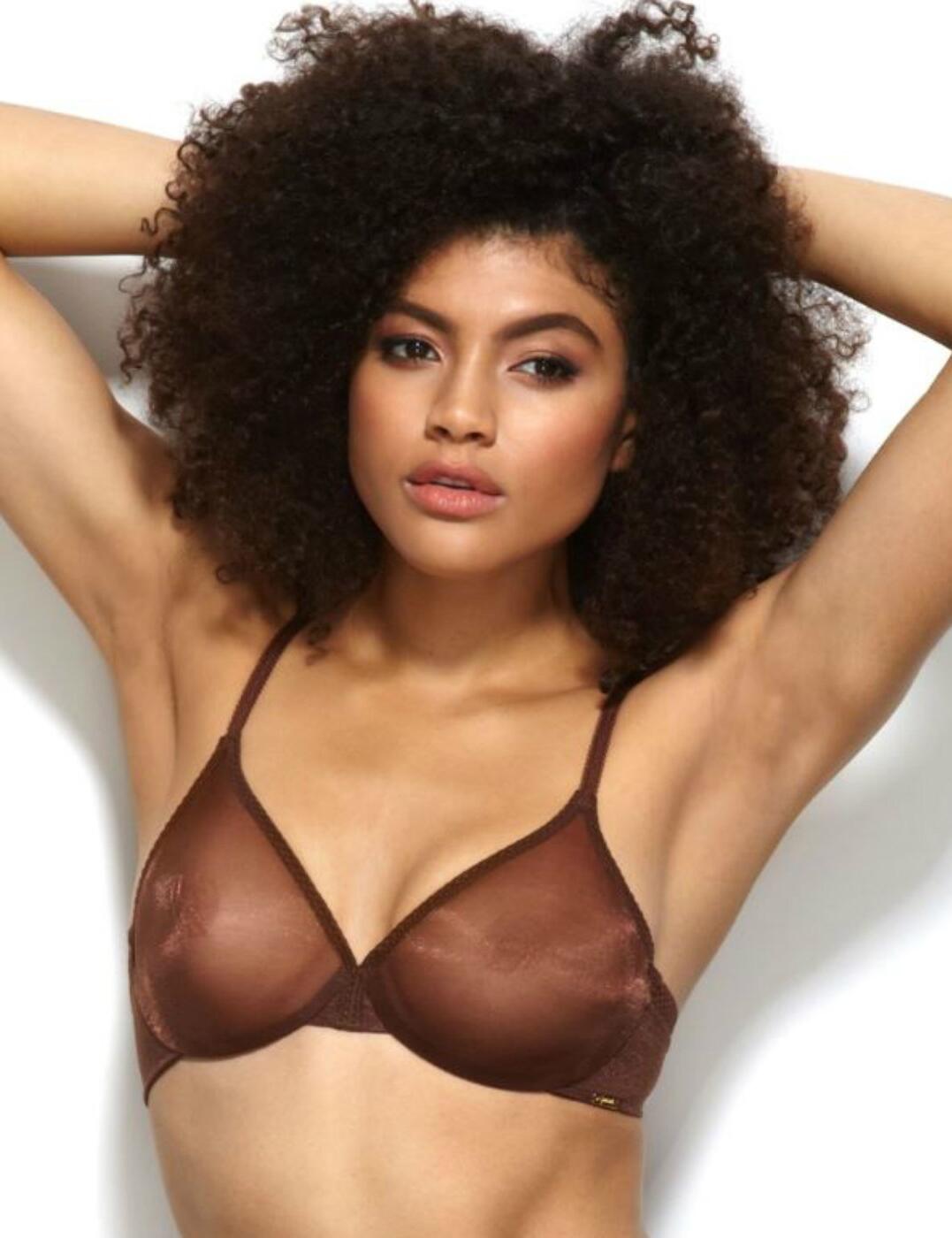 Gossard Glossies Bra Sheer Underwired Sexy Seamless Womens Lingerie 6271 - Picture 47 of 92