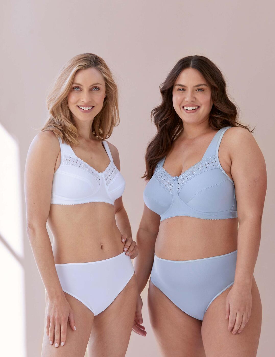 Miss Mary of Sweden Broderie Anglaise Bra Full Cup Wireless Womens Lingerie 2371 - Picture 18 of 18