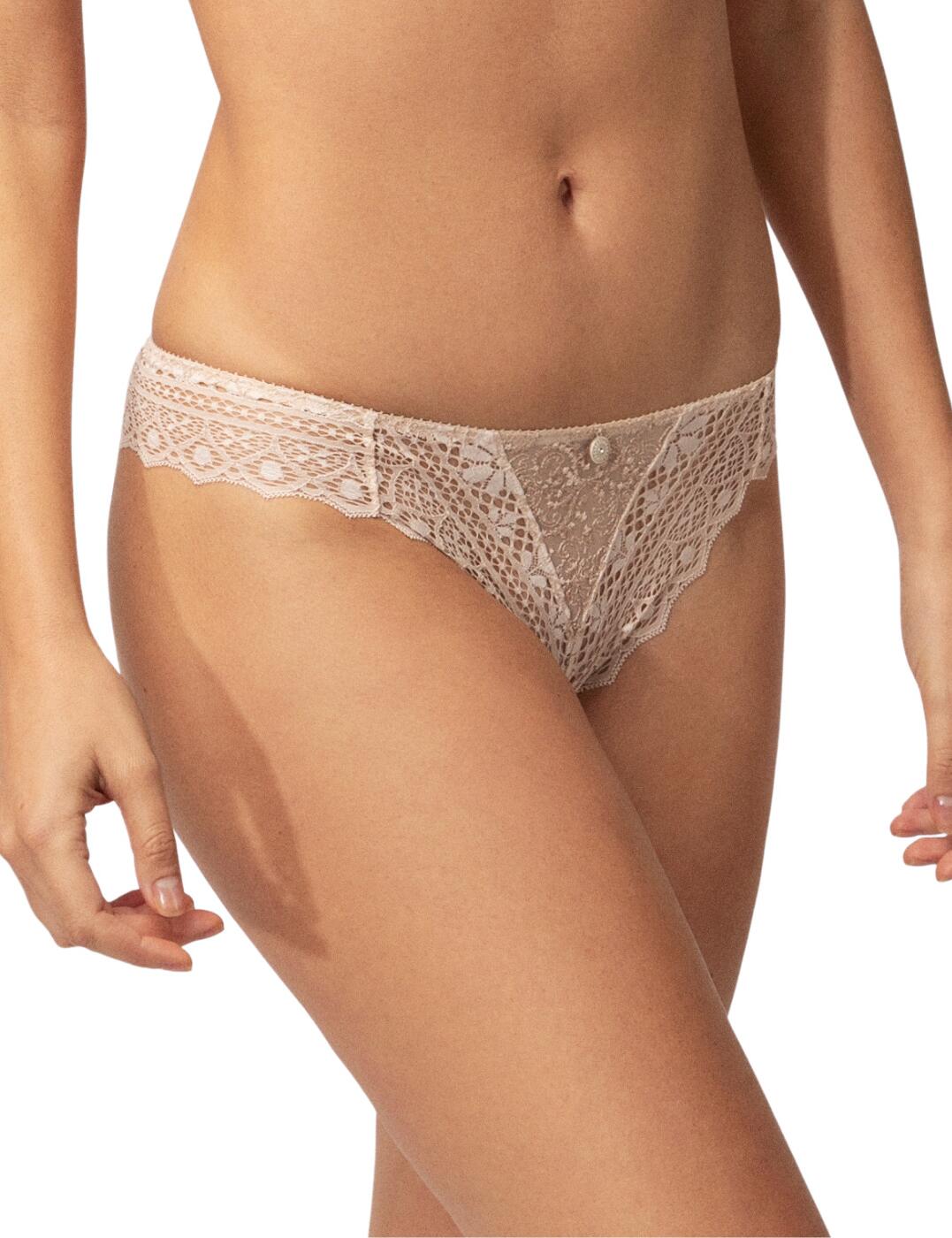 Empreinte Cassiopee Thong Lace Semi Sheer Low Rise Womens Luxury Lingerie 01151 - Picture 8 of 27