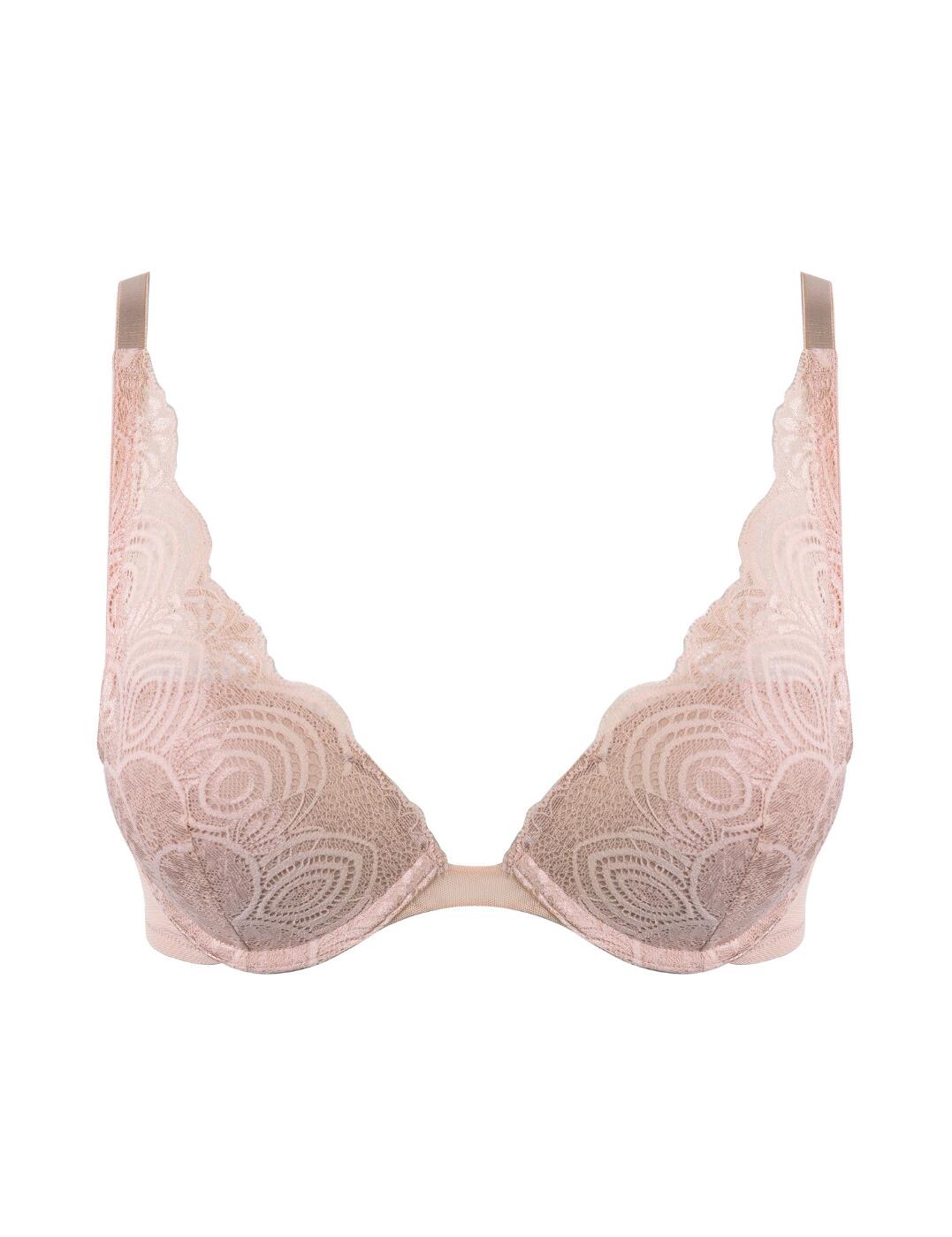 Wonderbra Refined Glamour Bra Wired Triangle Plunge Womens Lingerie W0BHP - Picture 12 of 17