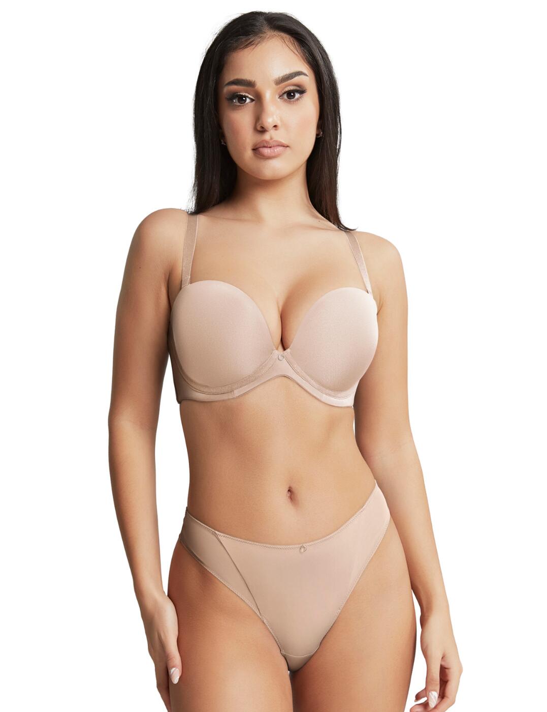 Cleo by Panache Faith Biustonosz Bez ramiączek Fiszbinowy Formowana Bielizna damska 10660 - Zdjęcie 9 z 20