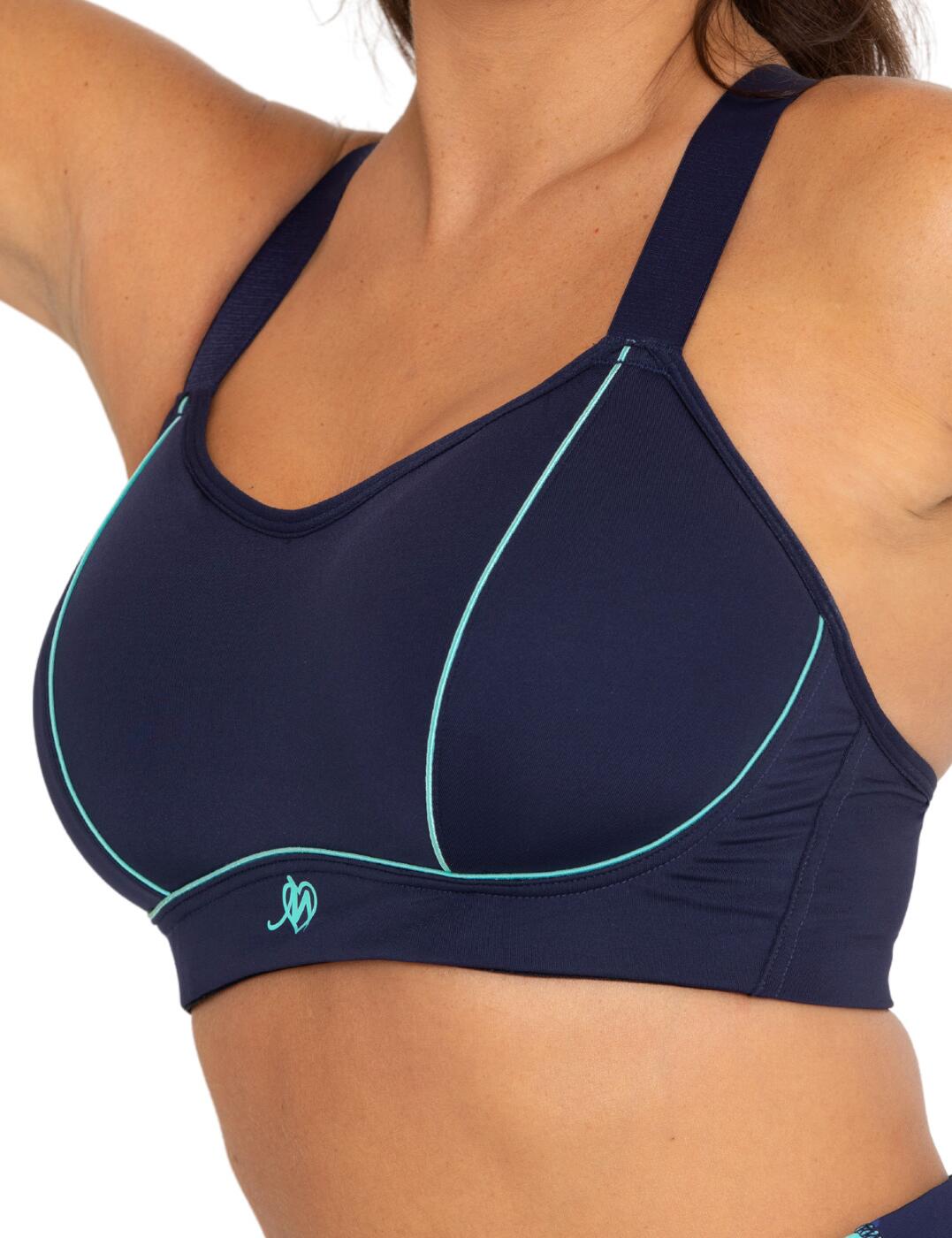 Pour Moi Energy Sports Bra Underwired Padded Full Cup Womens Sportswear 97003 - Picture 36 of 50