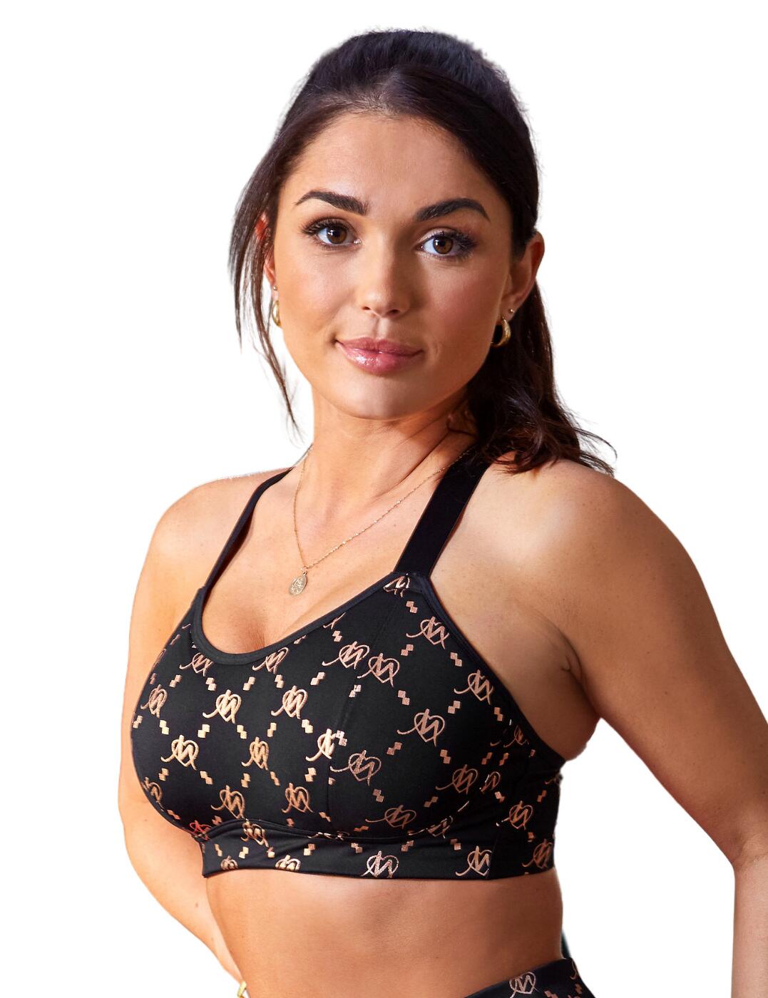 Pour Moi Energy Sports Bra Underwired Padded Full Cup Womens Sportswear 97003 - Picture 7 of 50