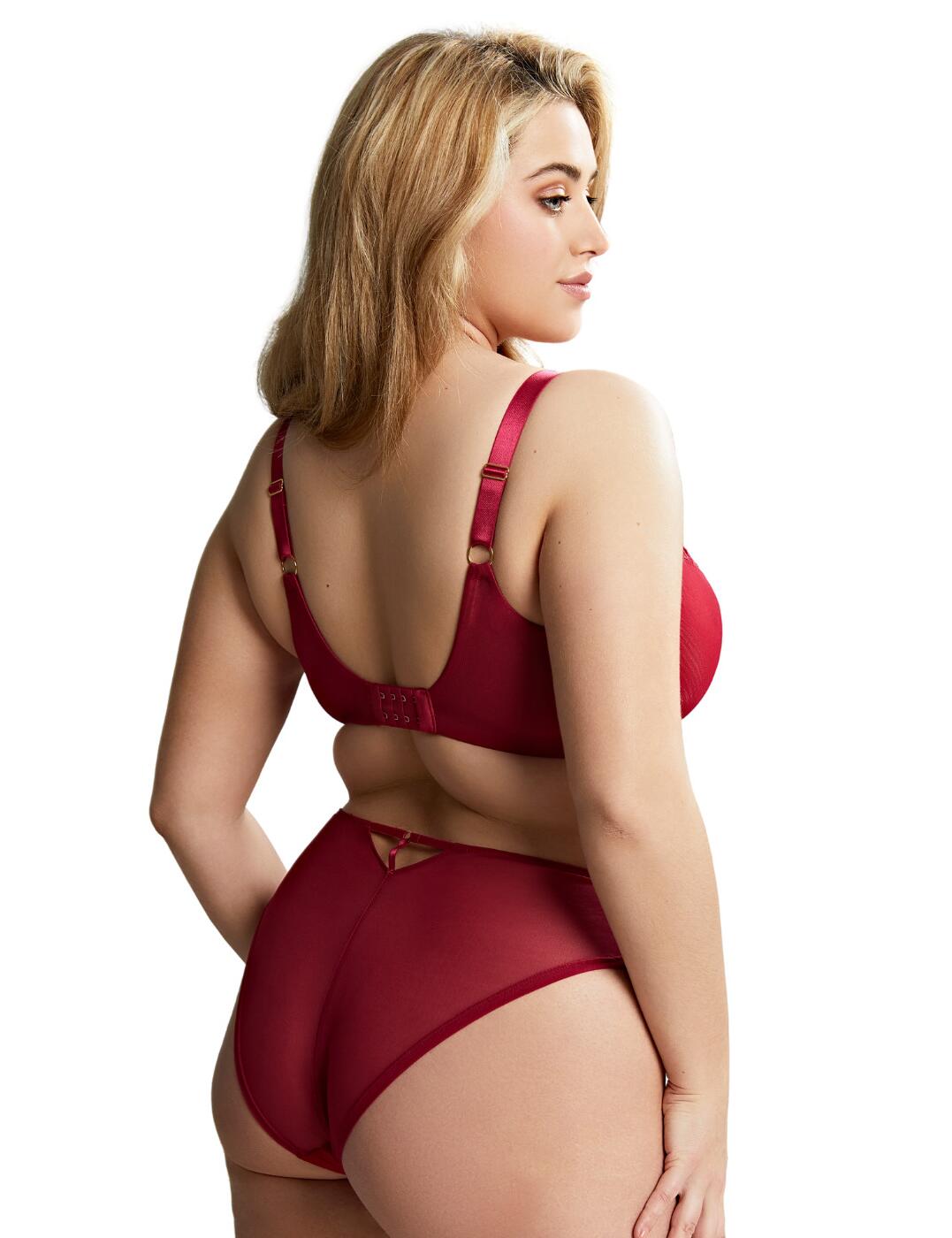 Sculptresse by Panache Jaida Plunge BH 10536 sexy sinnlich transparent Spitzen BHs - Bild 8 von 9