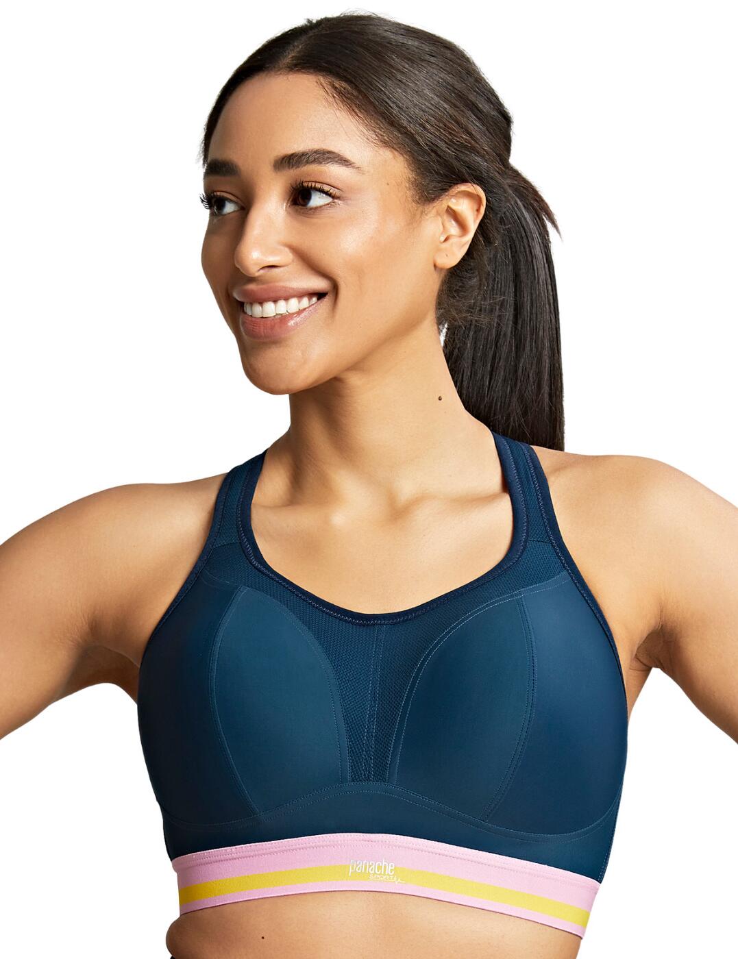 Panache Sports Bra Non Wired High Impact Support Womens Active Sportswear 7341A - Picture 21 of 38