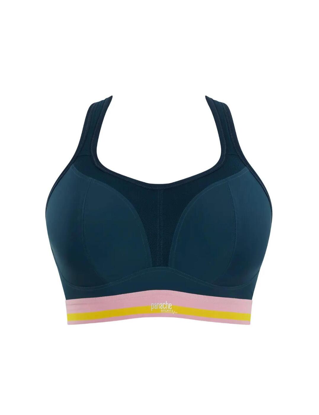 Panache Sports Bra Non Wired High Impact Support Womens Active Sportswear 7341A - Picture 11 of 38