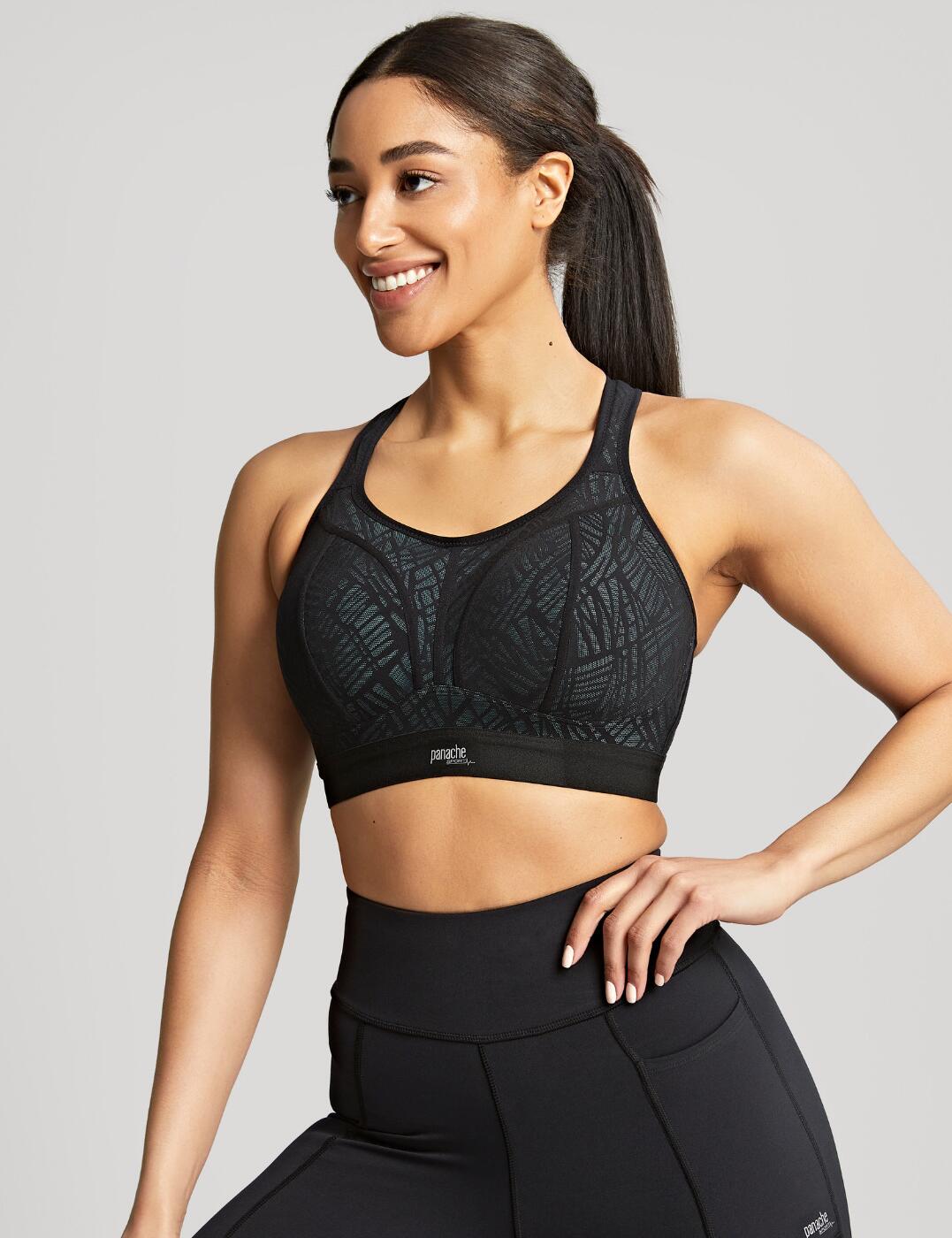 Panache Sports Bra Non Wired High Impact Support Womens Active Sportswear 7341A - Picture 14 of 38