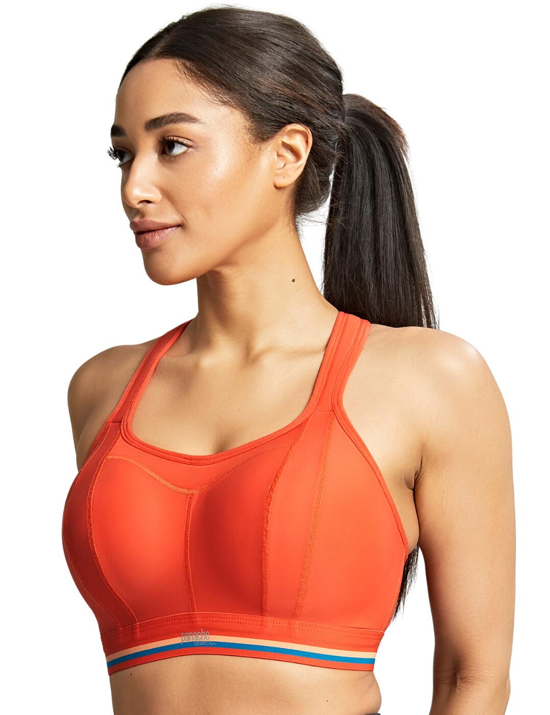 Panache Sports Bra Non Wired High Impact Support Womens Active Sportswear 7341A - Picture 30 of 38