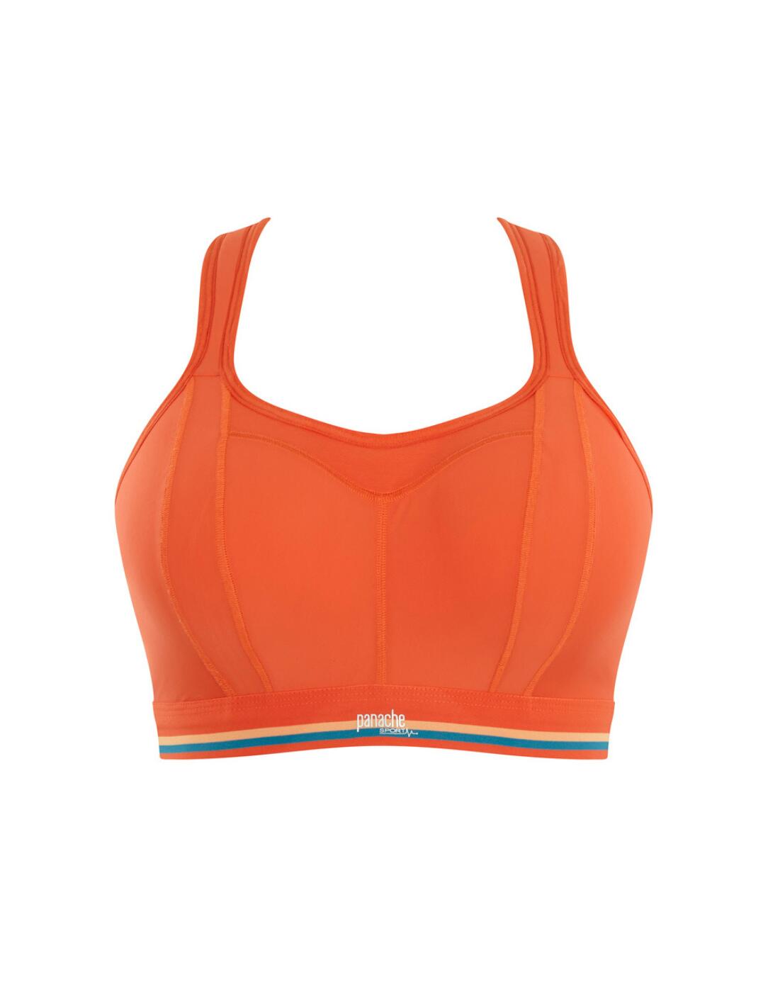 Panache Sports Bra Non Wired High Impact Support Womens Active Sportswear 7341A - Picture 33 of 38