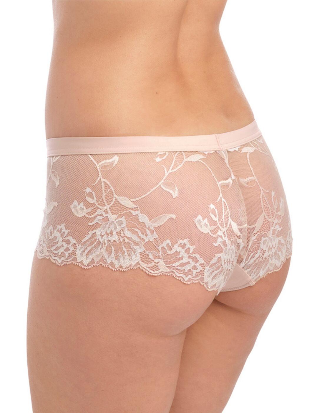 Fantasie Aubree Short Brief Low Rise Semi Sheer Womens Comfortable Briefs 6936 - Picture 4 of 27