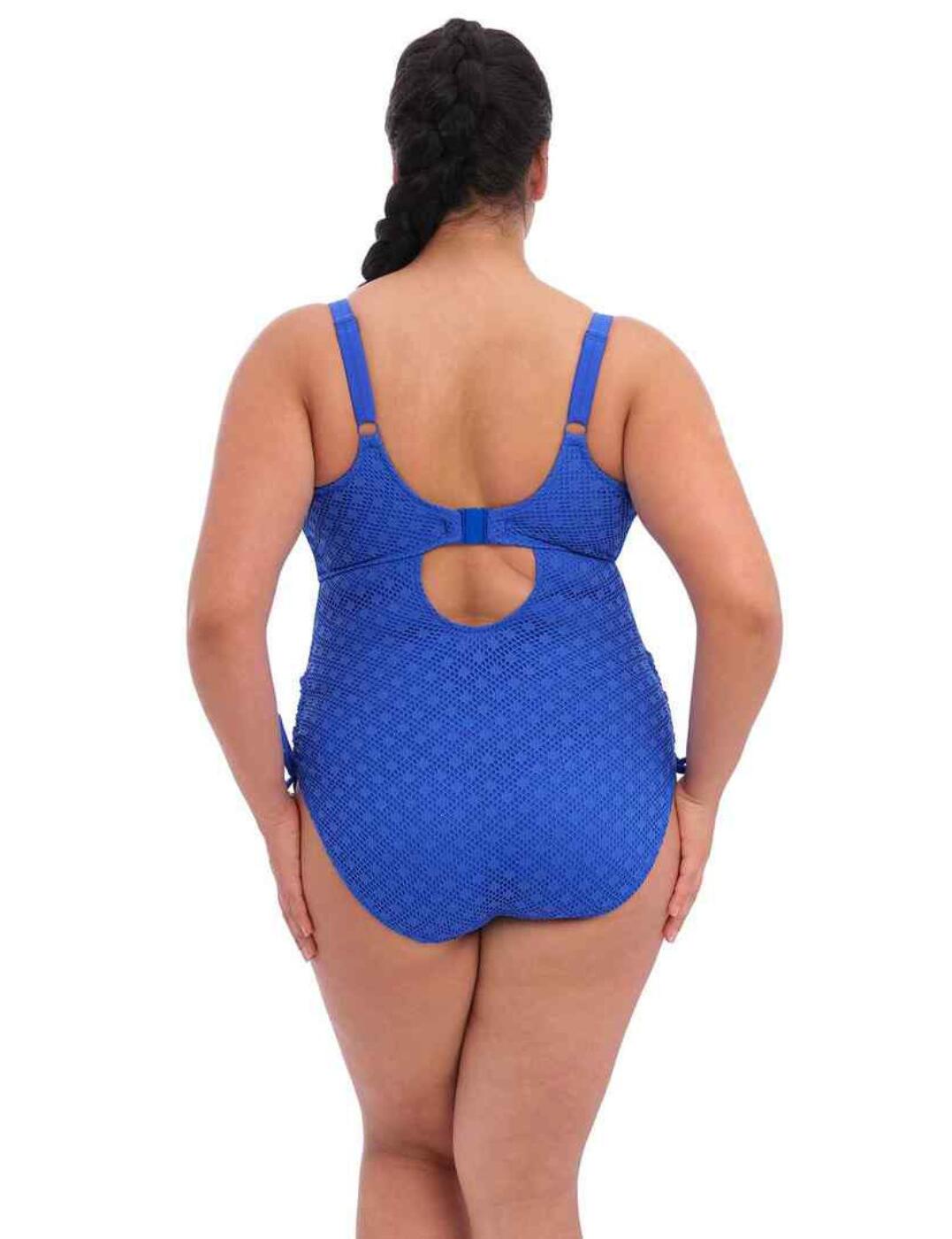 Elomi Bazaruto Swimsuit Wireless Plunging Womens Full Fugure Swimwear 800643 - Picture 18 of 24
