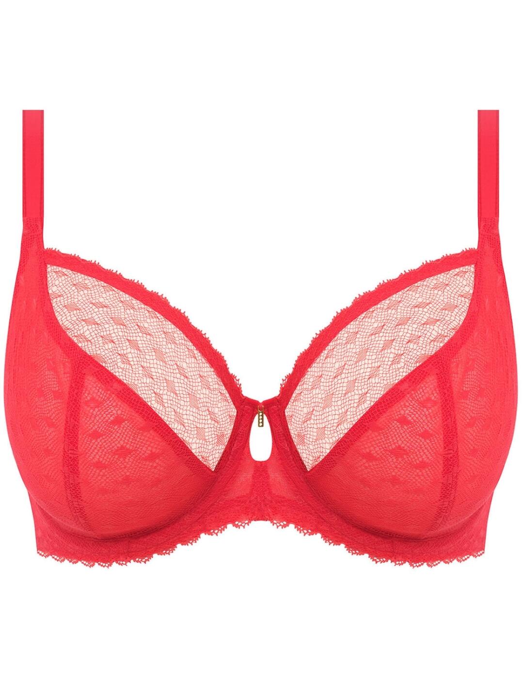 Freya Signature Bra Plunge Underwired Semi Sheer Supportive Womens Bras 400502 - Picture 15 of 27