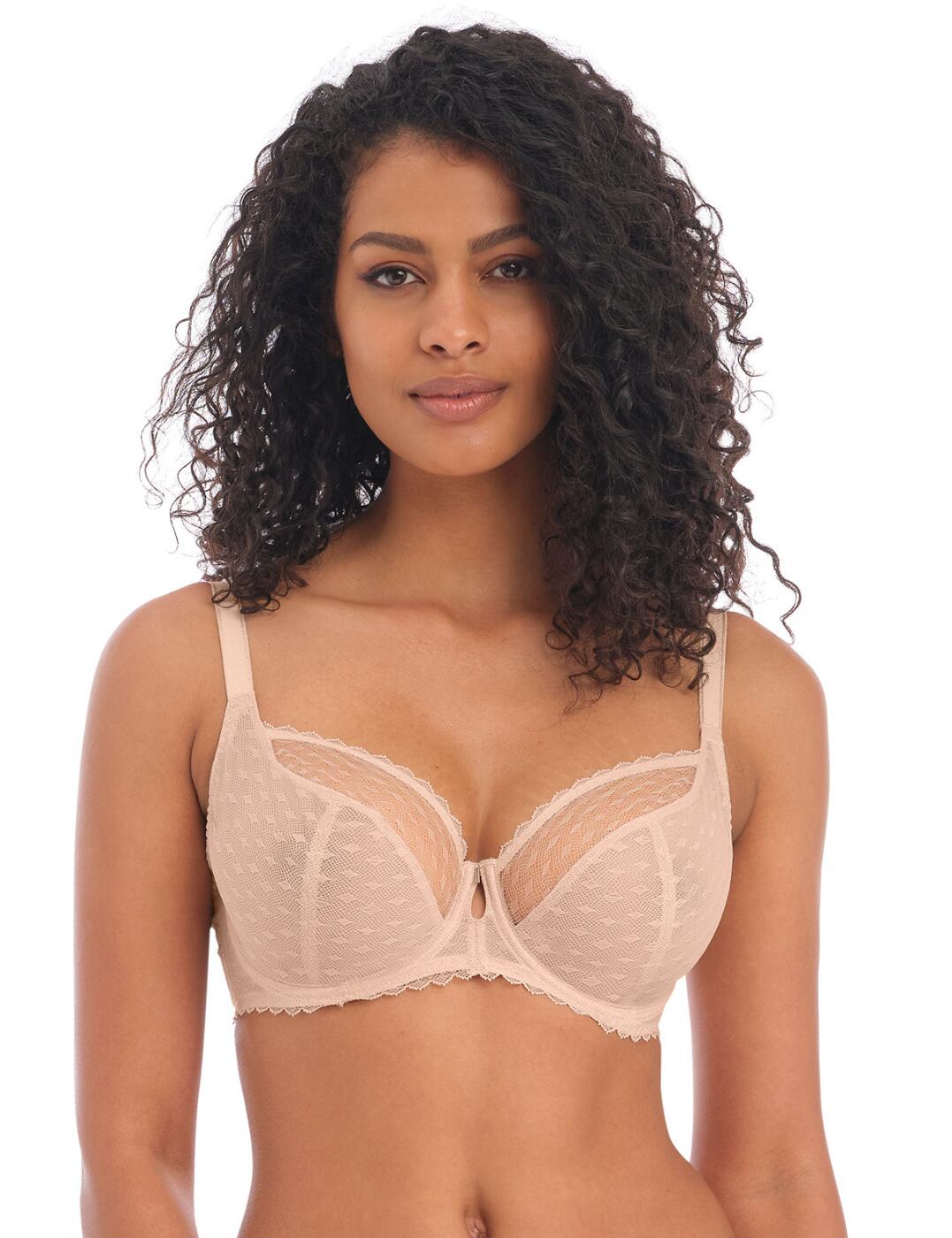 Freya Signature Bra Plunge Underwired Semi Sheer Supportive Womens Bras 400502 - Picture 17 of 27