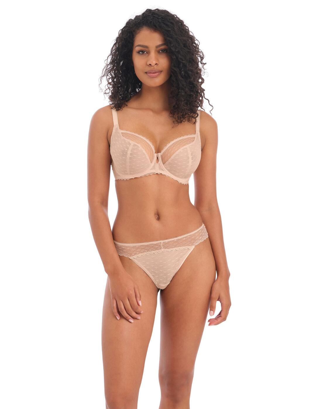 Freya Signature Bra Plunge Underwired Semi Sheer Supportive Womens Bras 400502 - Picture 20 of 27