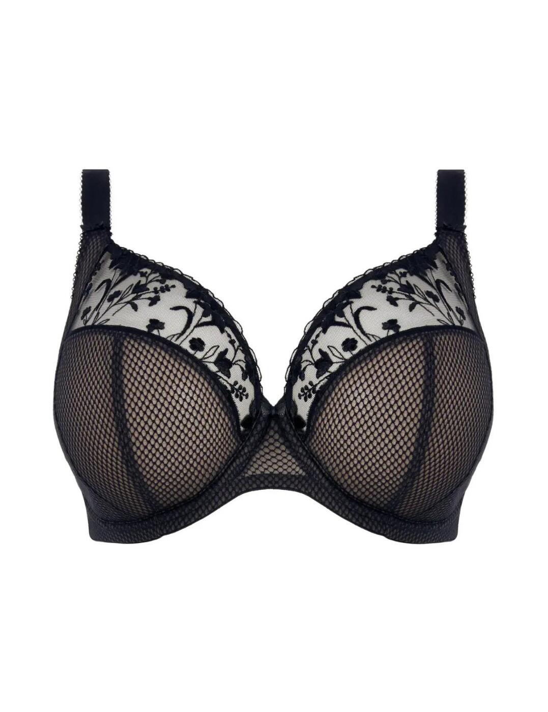 Elomi Charley Bra Plunge Underwired Non Padded Supportive Womens Lingerie 4380 - Picture 31 of 77