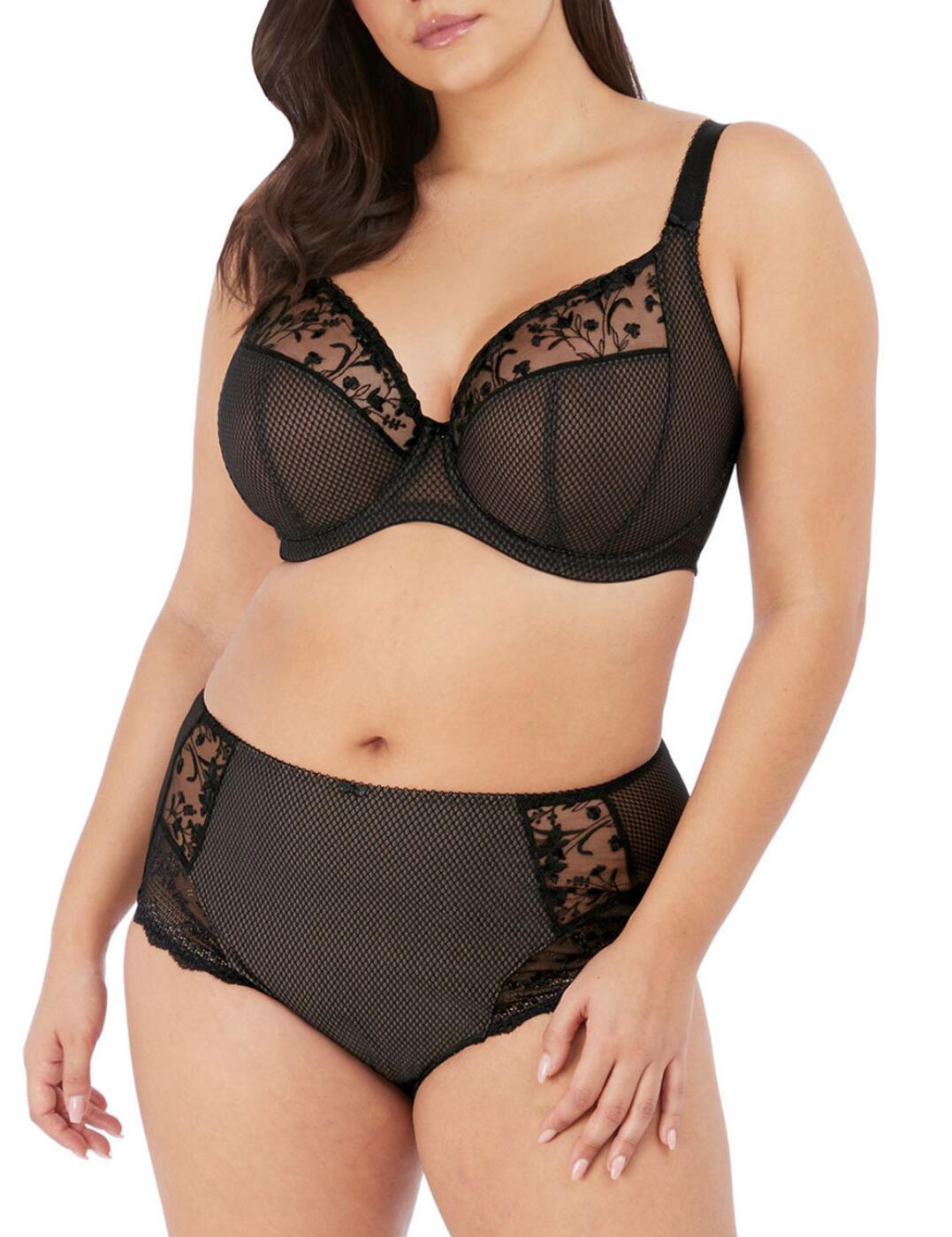 Elomi Charley Bra Plunge Underwired Non Padded Supportive Womens Lingerie 4380 - Picture 32 of 77