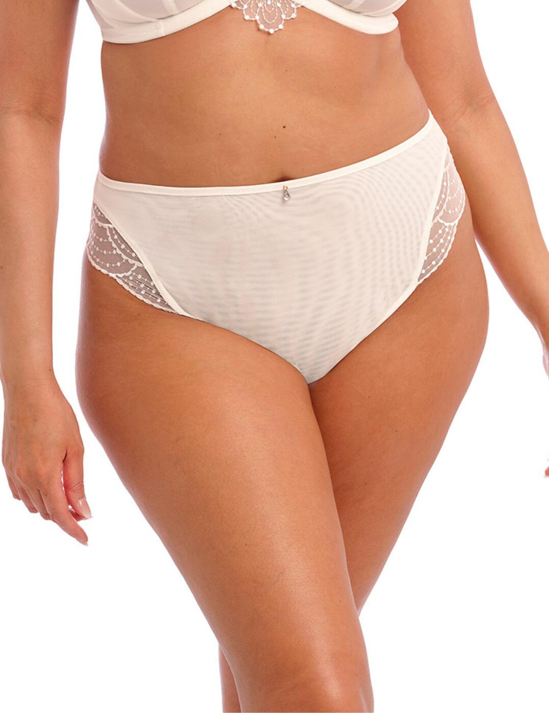 Elomi Priya Brief Mid Rise Brazilian Knickers Womens Full Figure Lingerie 4557