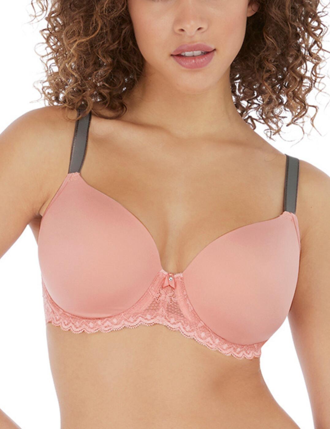 Freya Offbeat Bra Plunge Moulded Underwired T-Shirt Bras Womens Lingerie 5450 - Picture 35 of 51