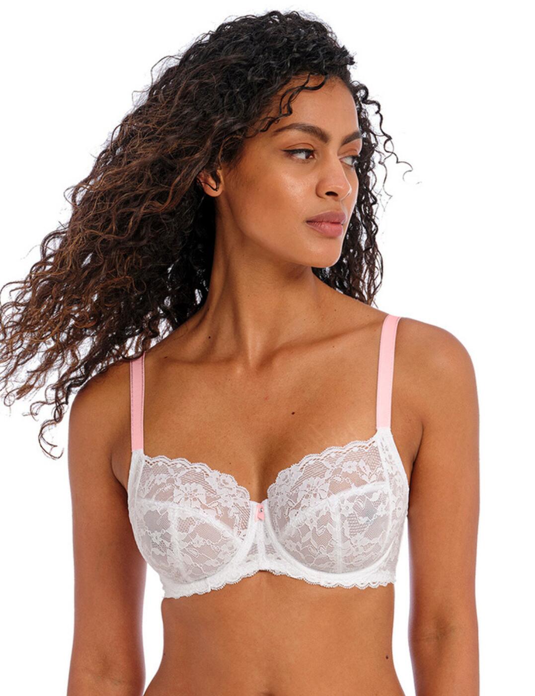 Freya Offbeat Bra Underwired Side Support Non-Padded Womens Lace Bras 5451 - Picture 62 of 67